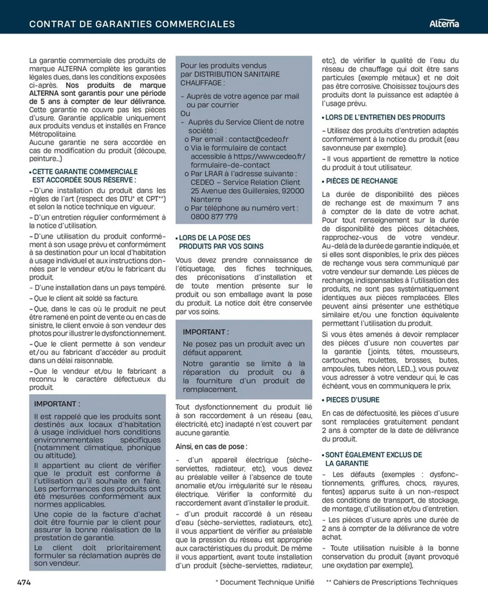 Catalogue Cedeo du 10 octobre au 31 décembre 2025 - Catalogue page 474