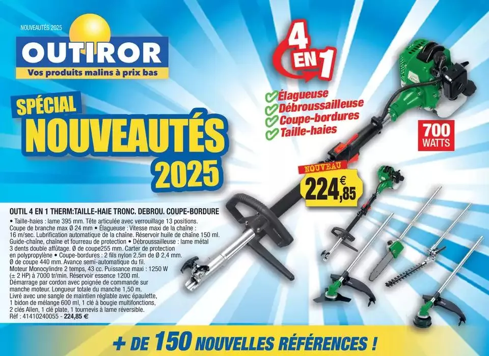 Spécial nouveautés 2025 du 25 février au 31 mai 2025 - Catalogue page 1