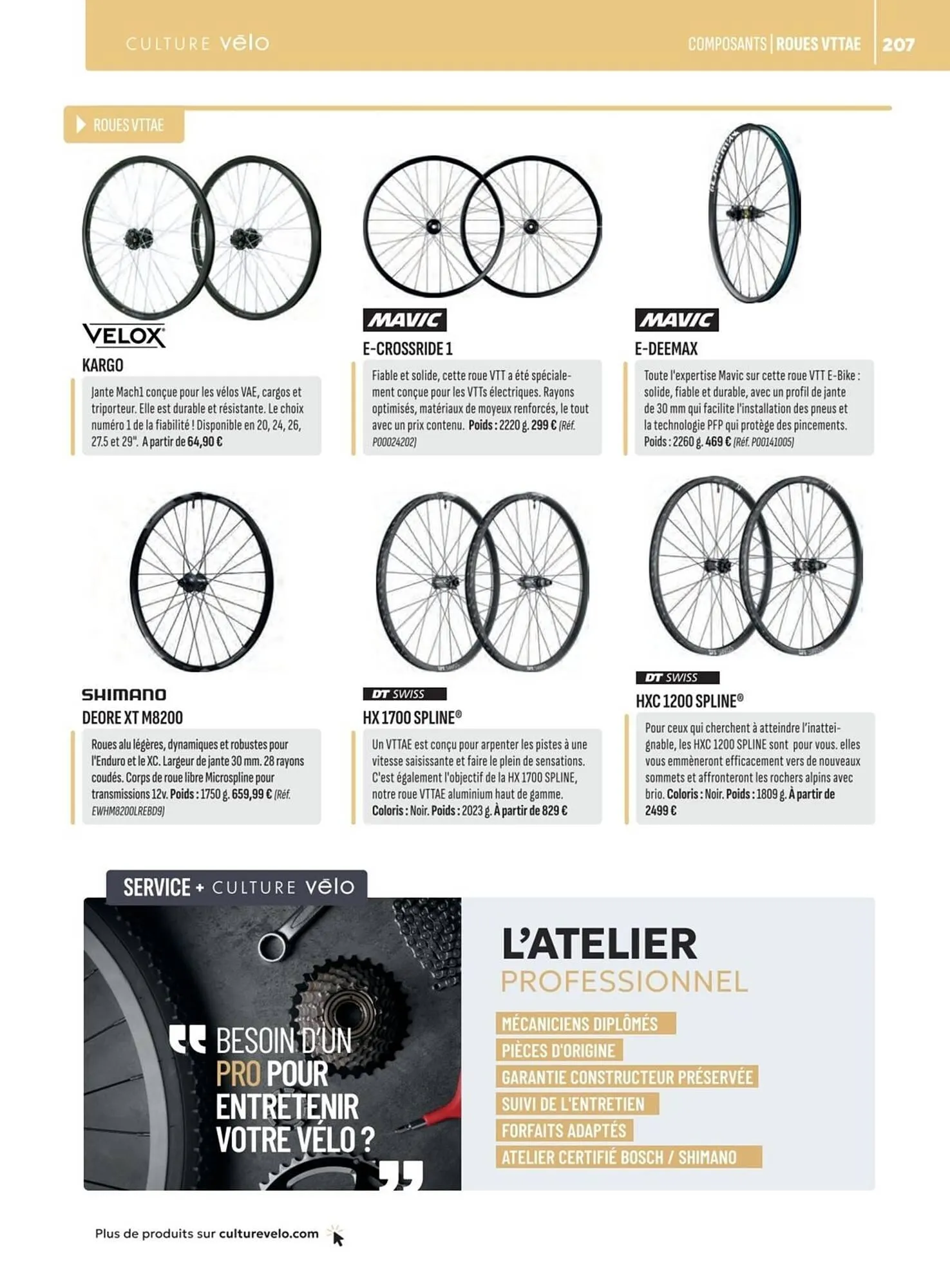 Catalogue Culture Vélo du 19 décembre au 31 décembre 2026 - Catalogue page 207