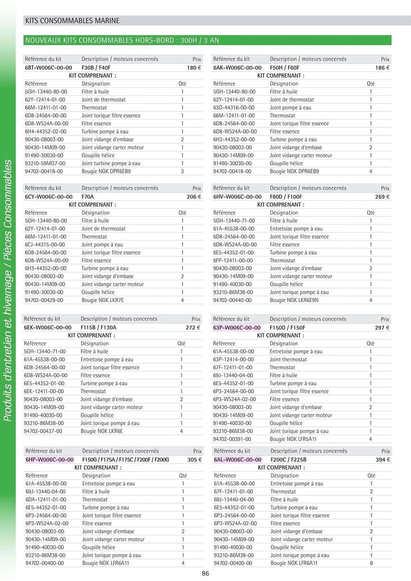 Catalogue Yamaha du 3 juin au 31 décembre 2025 - Catalogue page 86