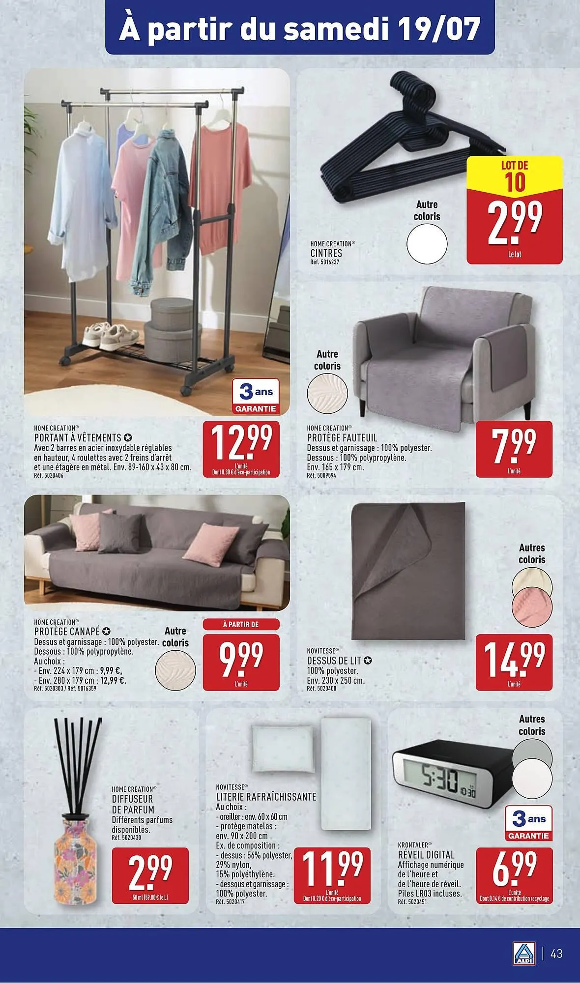 Catalogue ALDI du 16 juillet au 21 juillet 2025 - Catalogue page 44