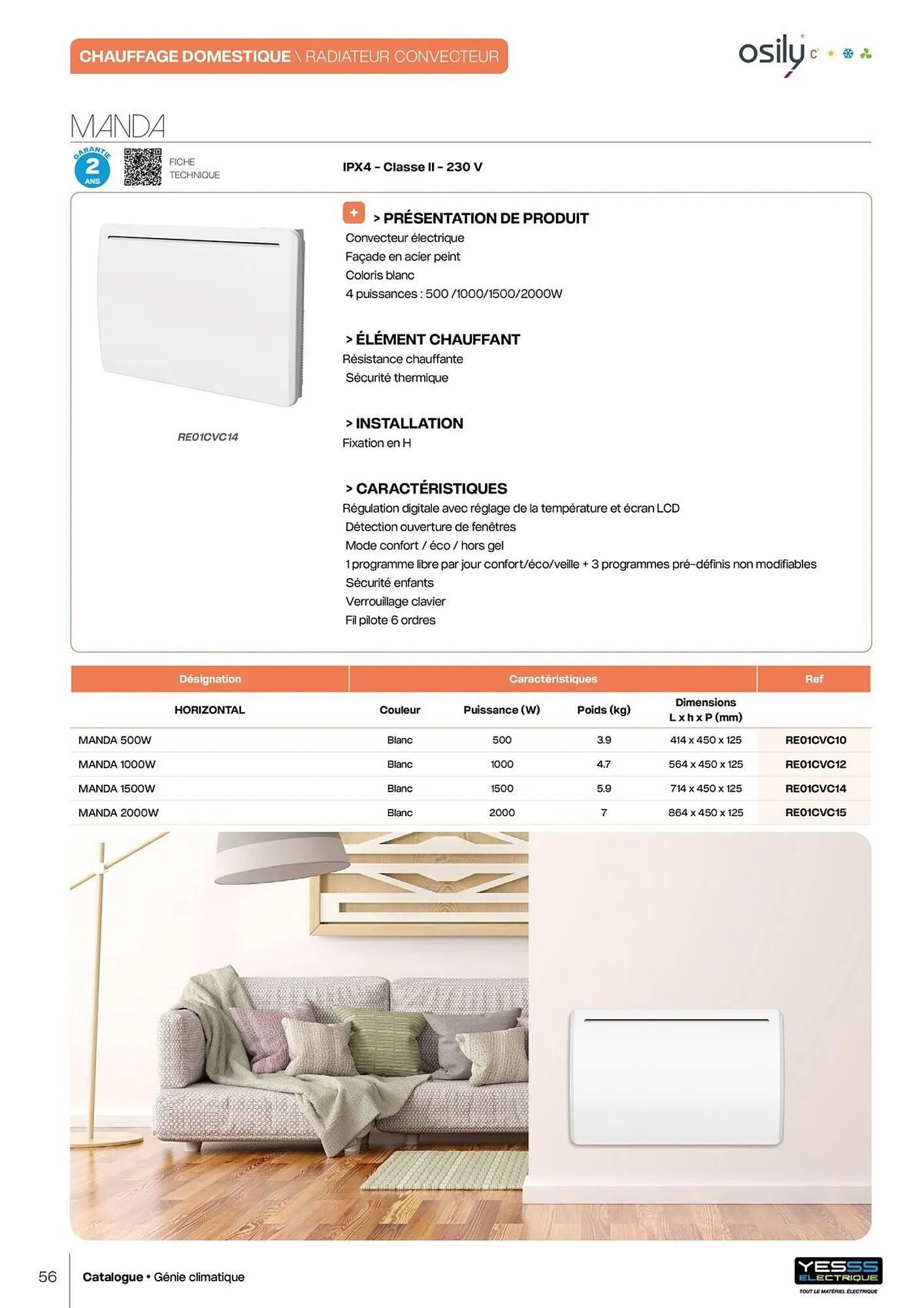 Catalogue Yesss electrique du 14 octobre au 31 décembre 2026 - Catalogue page 58