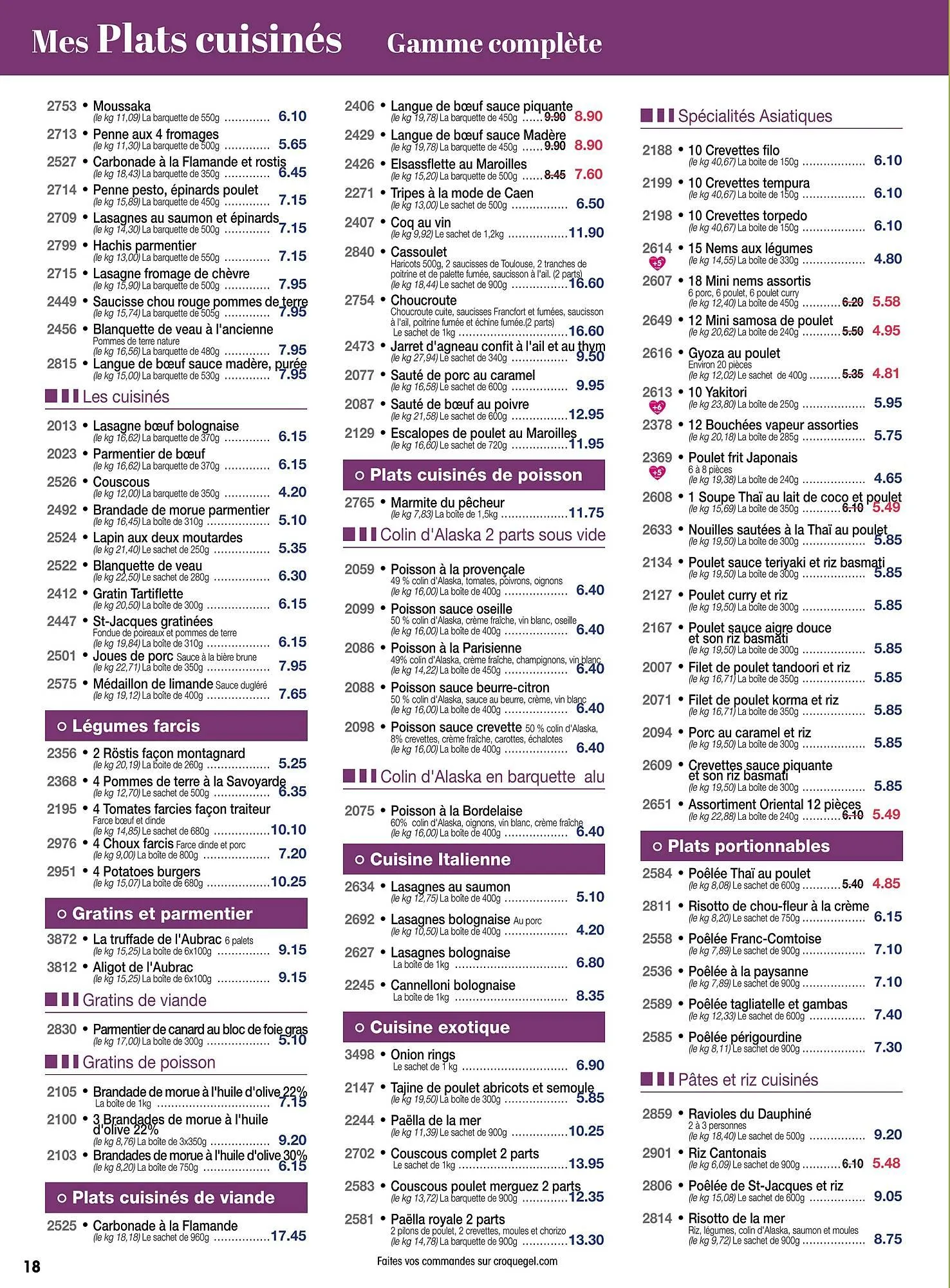 Catalogue Croque Gel du 30 décembre au 1 février 2026 - Catalogue page 18