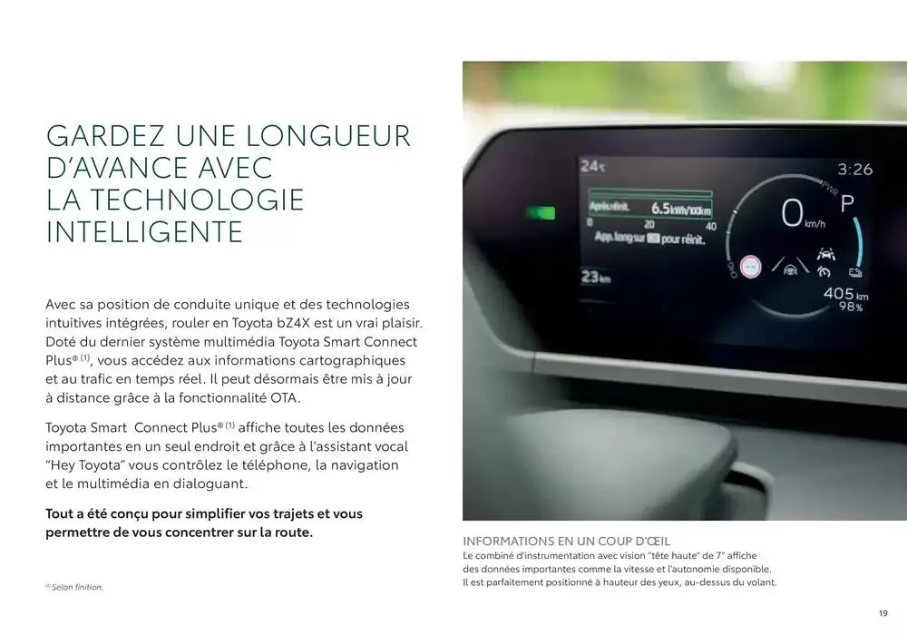 Toyota bZ4X  du 7 janvier au 7 janvier 2026 - Catalogue page 19