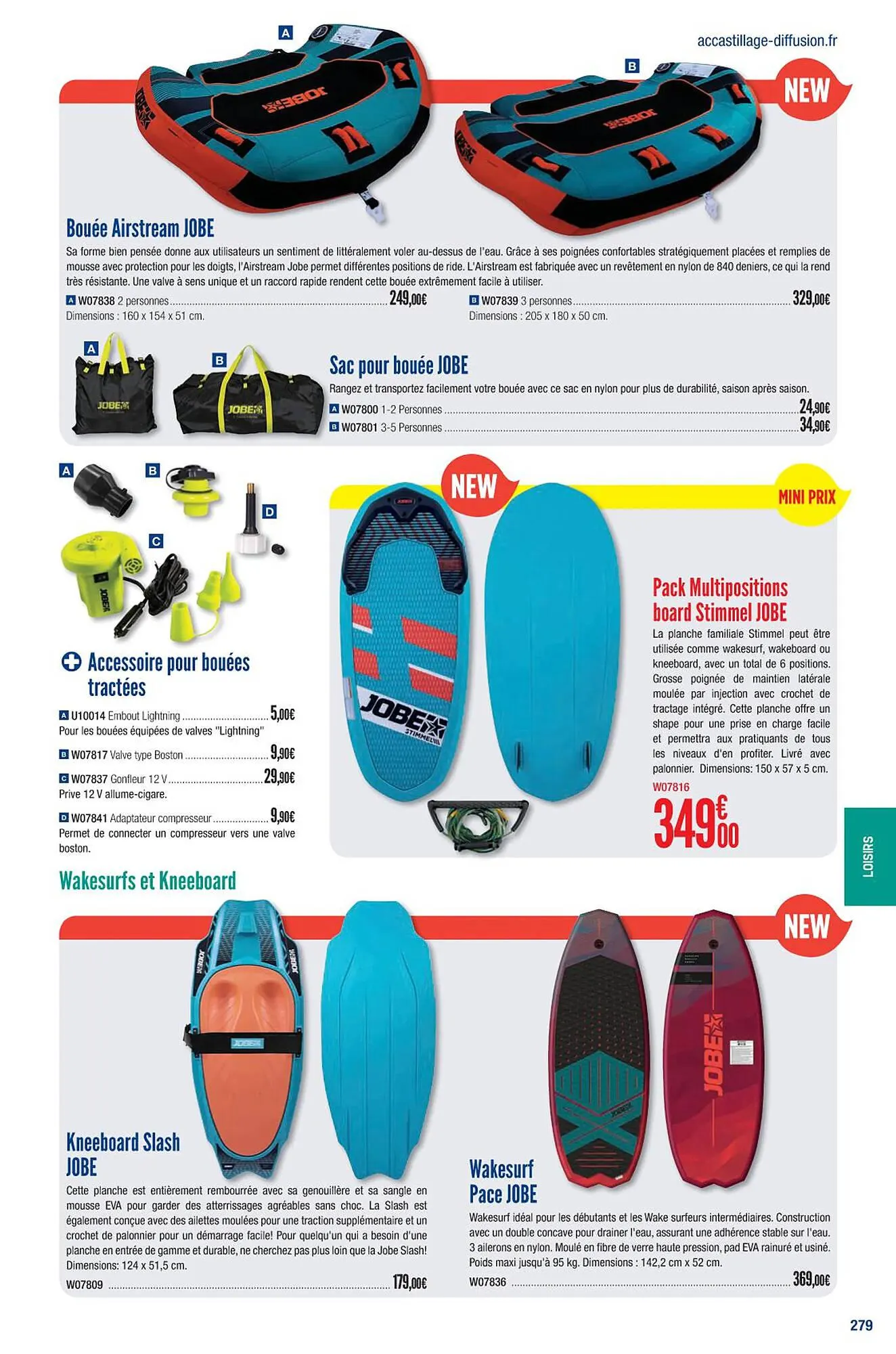 Catalogue Accastillage Diffusion du 1 mars au 31 décembre 2023 - Catalogue page 281