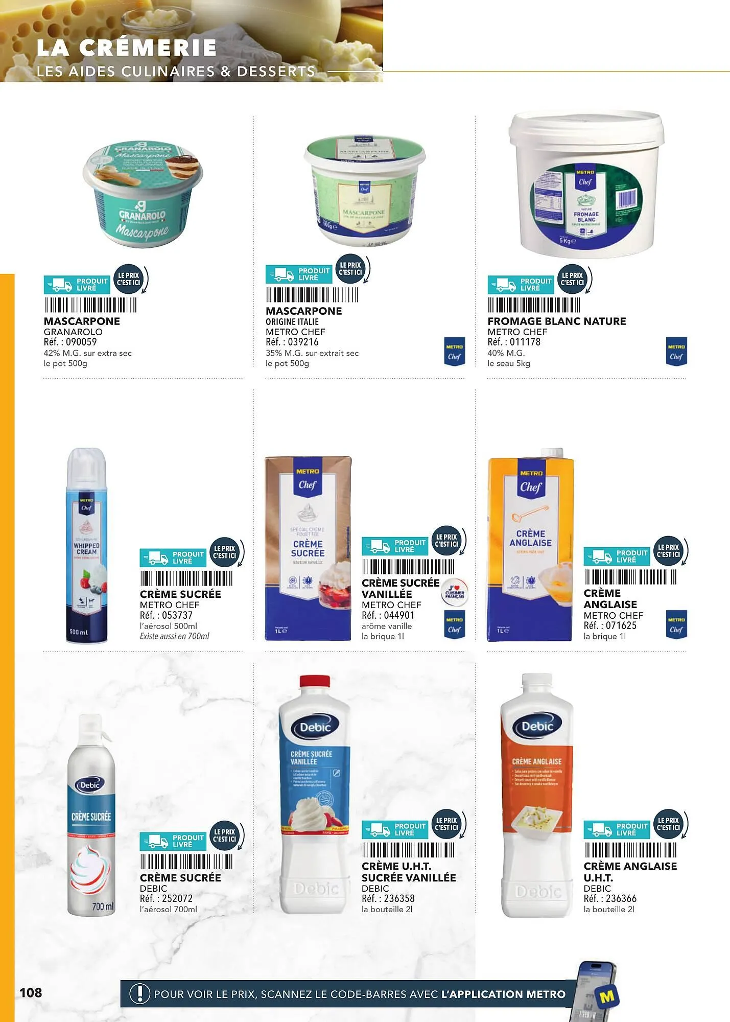 Catalogue METRO du 2 mars au 31 décembre 2025 - Catalogue page 108