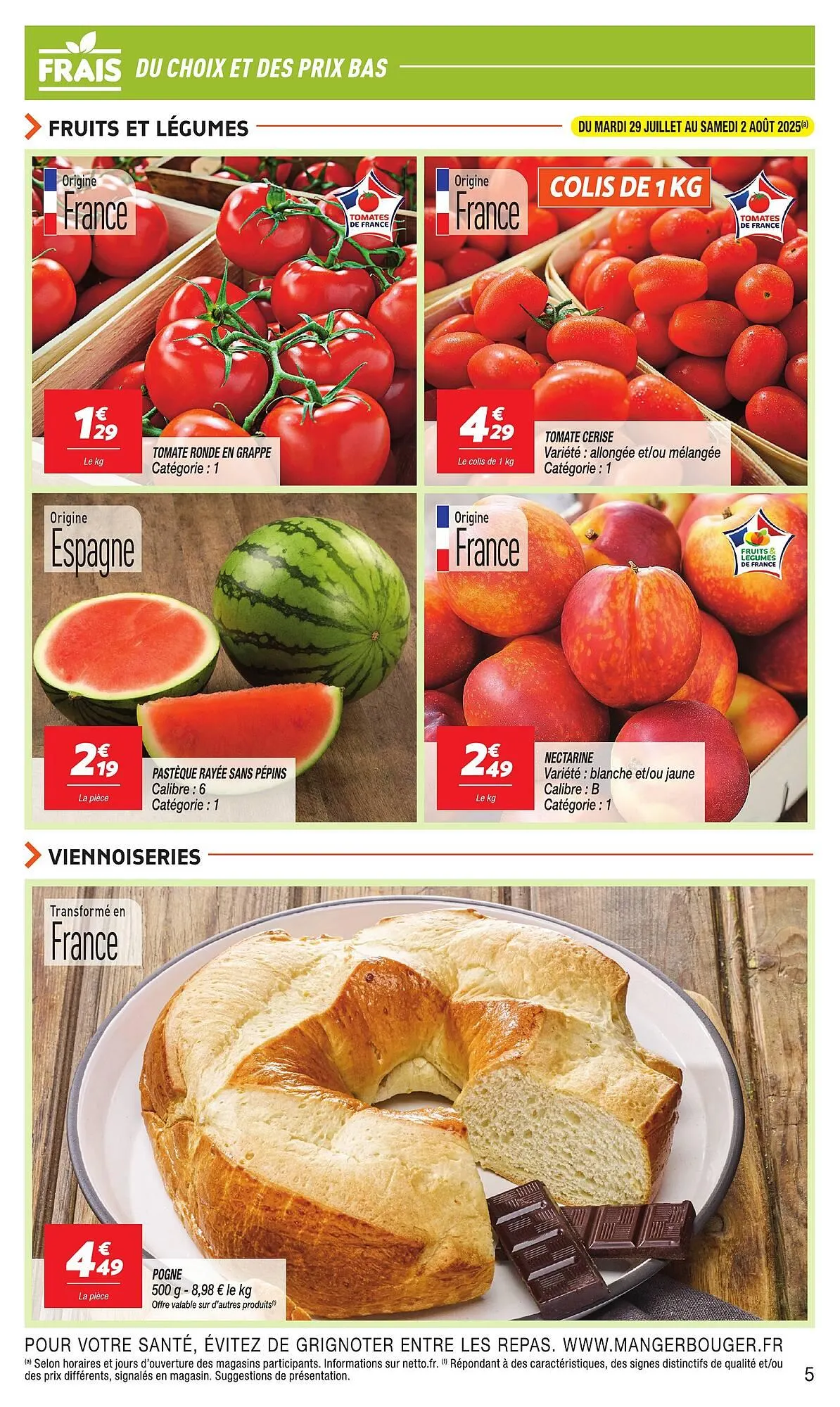 Catalogue Netto du 29 juillet au 4 août 2025 - Catalogue page 5