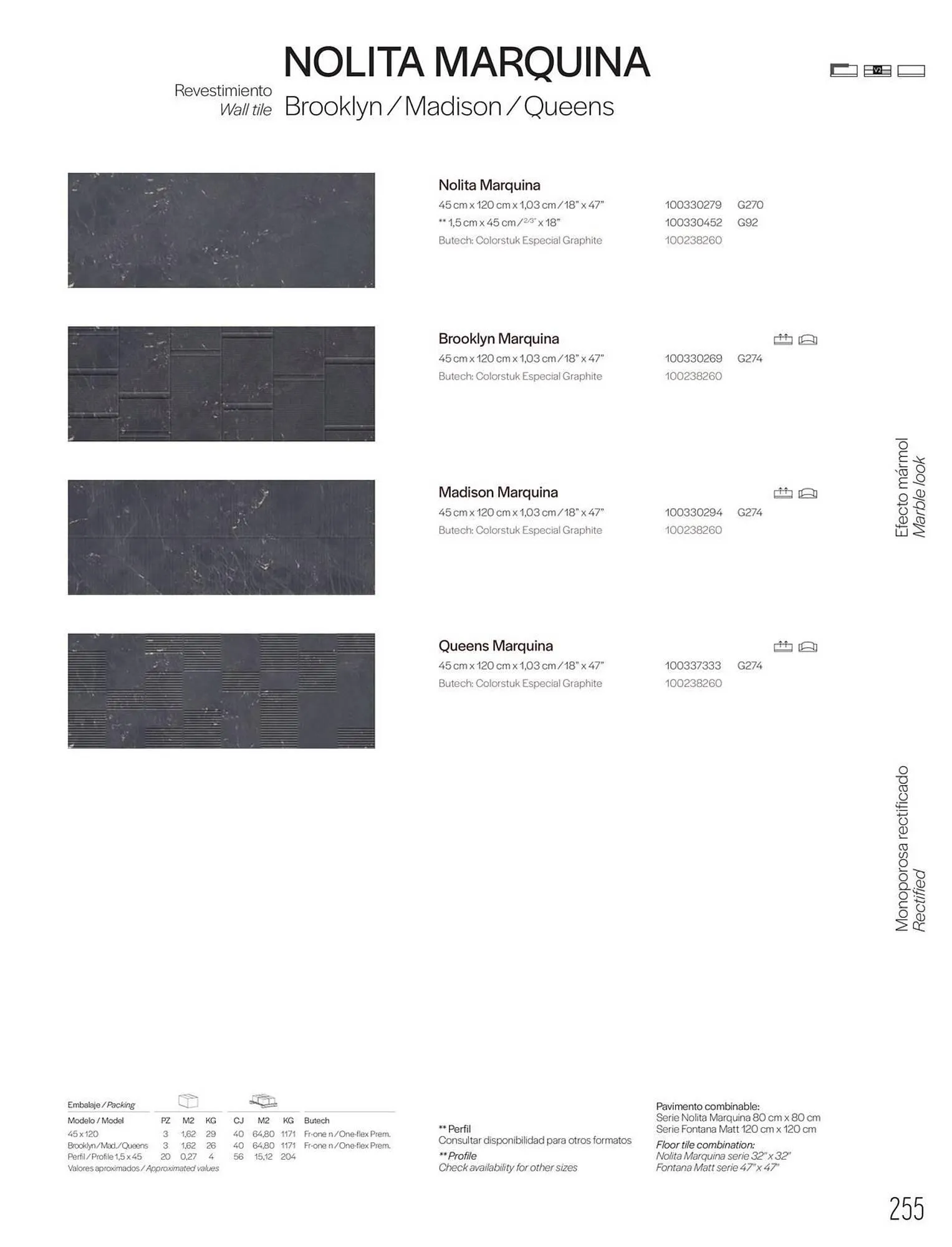 Catalogue Porcelanosa du 27 janvier au 31 décembre 2025 - Catalogue page 257