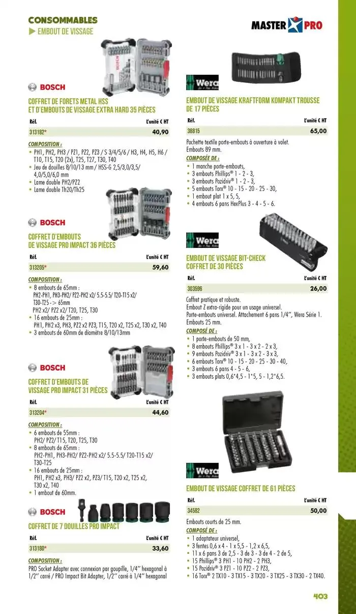 Essentiel Batiment 2025 du 3 janvier au 31 décembre 2025 - Catalogue page 405