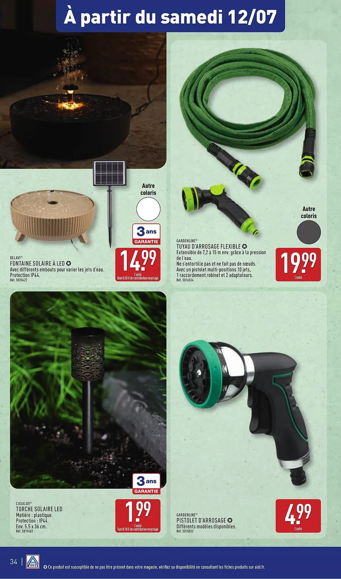 Catalogue ALDI du 8 juillet au 14 juillet 2025 - Catalogue page 36