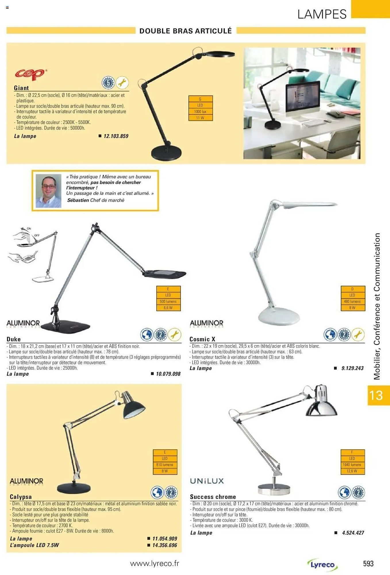 Catalogue Lyreco du 15 mai au 31 décembre 2023 - Catalogue page 593