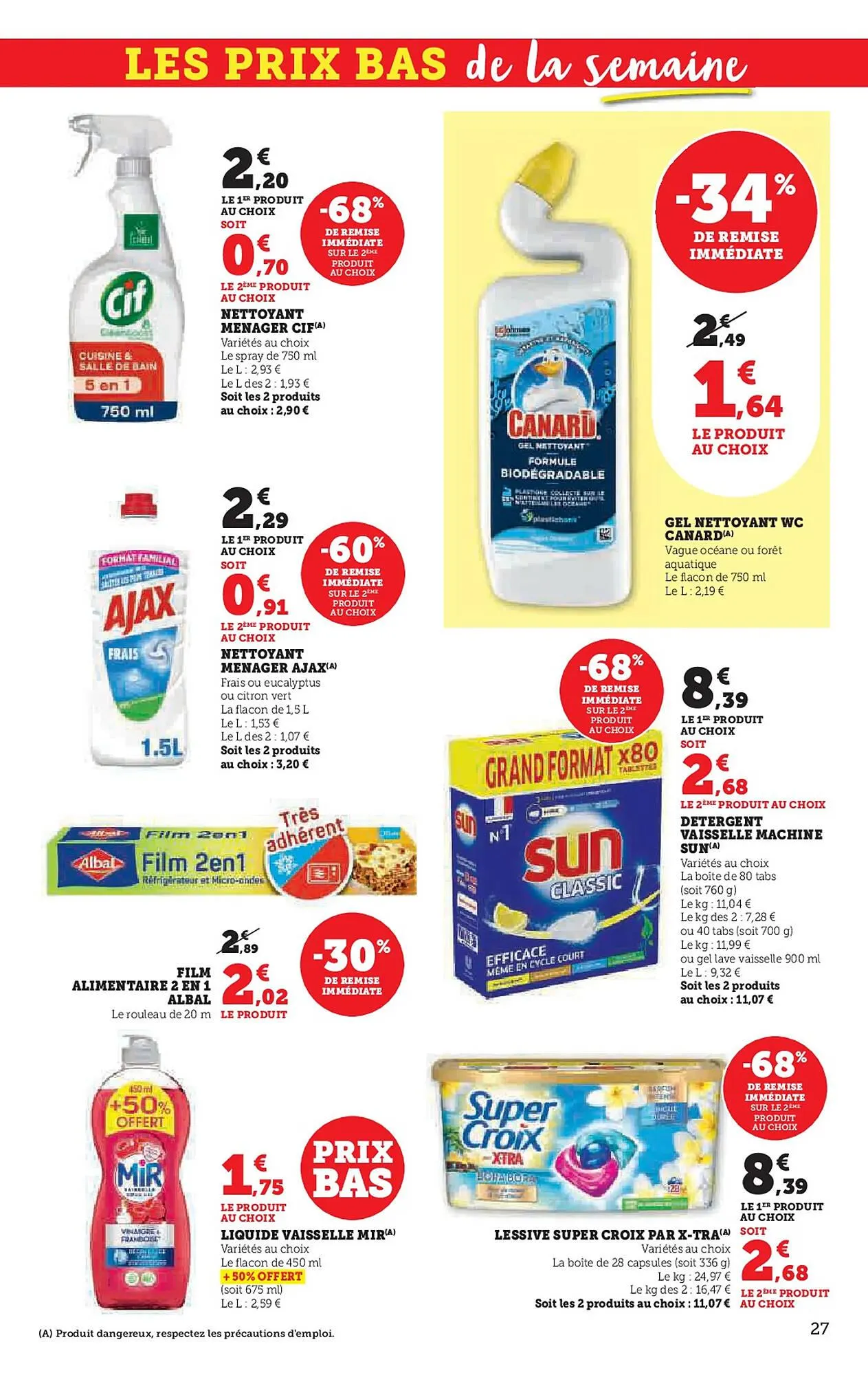 Catalogue Super U du 15 avril au 21 avril 2025 - Catalogue page 27