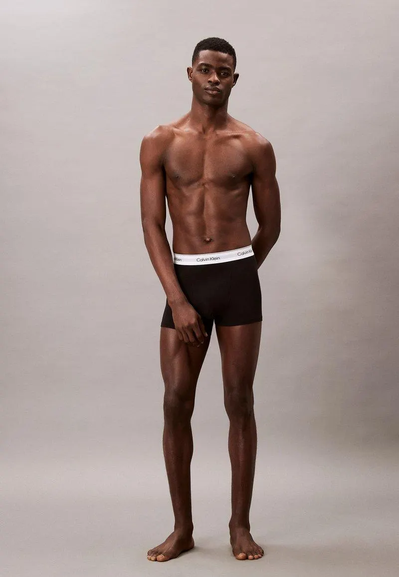 RELAXED FIT TRUNK 3 PACK ICON COTTON STRETCH - Shorty - black