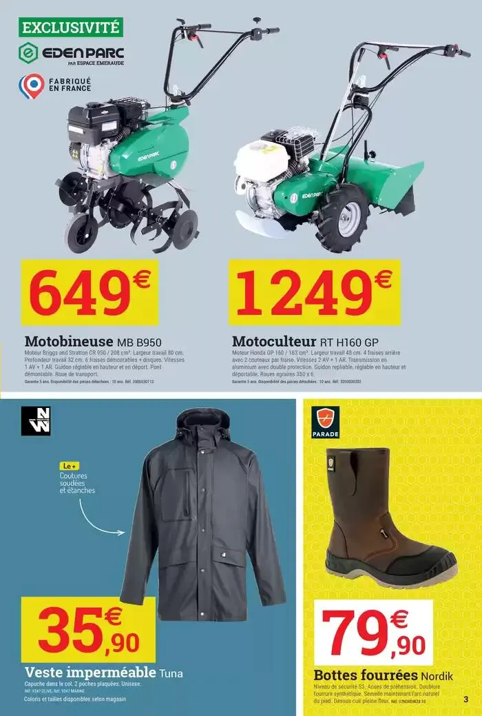 Les Bons Plans spécial jardin du 3 février au 31 mars 2025 - Catalogue page 3