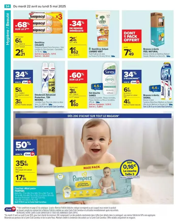 -50% SUR LE 2ÈME SUR TOUT JOKER du 22 avril au 5 mai 2025 - Catalogue page 58