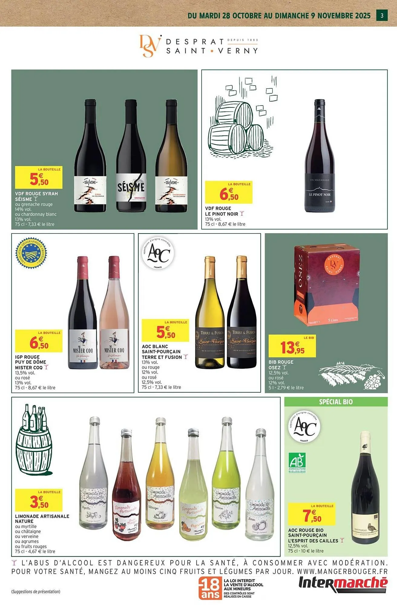 Catalogue Intermarché du 28 octobre au 9 novembre 2025 - Catalogue page 3