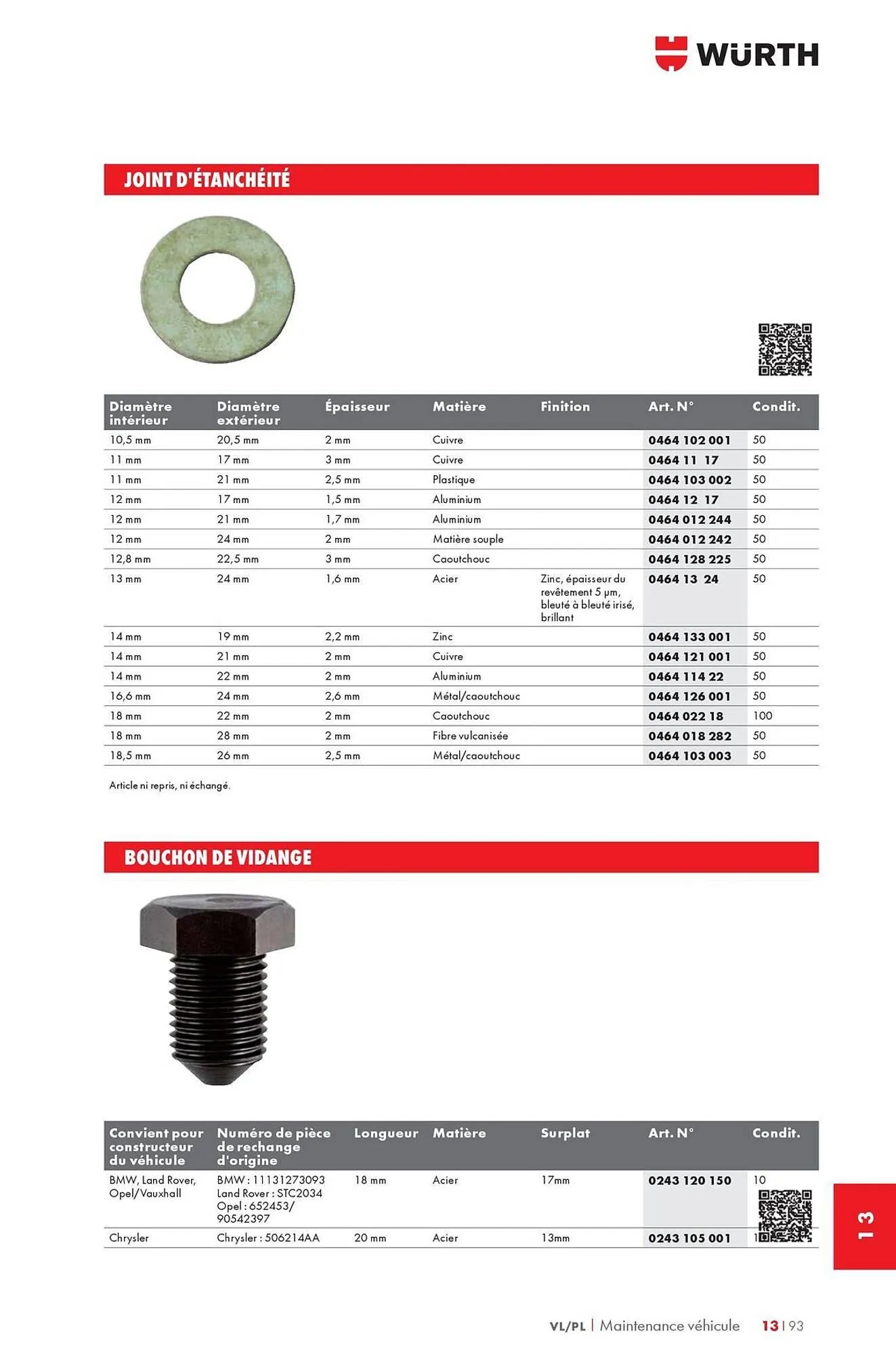 Catalogue Würth du 12 mai au 31 décembre 2025 - Catalogue page 1769