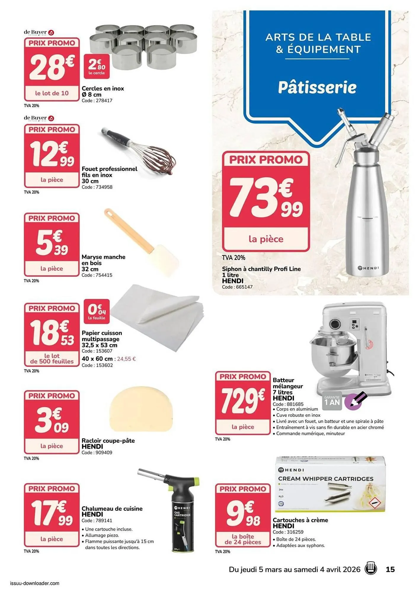 Catalogue Promocash du 17 mars au 4 avril 2026 - Catalogue page 15