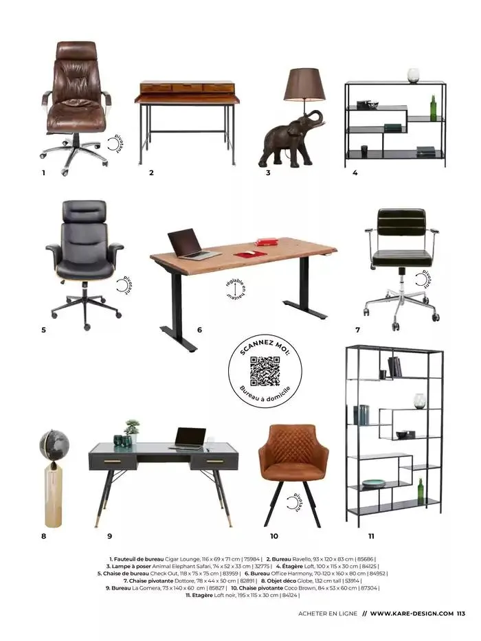 LE MAGAZINE POUR LES ENTHOUSIASTES DU DESIGN du 6 février au 31 décembre 2025 - Catalogue page 113