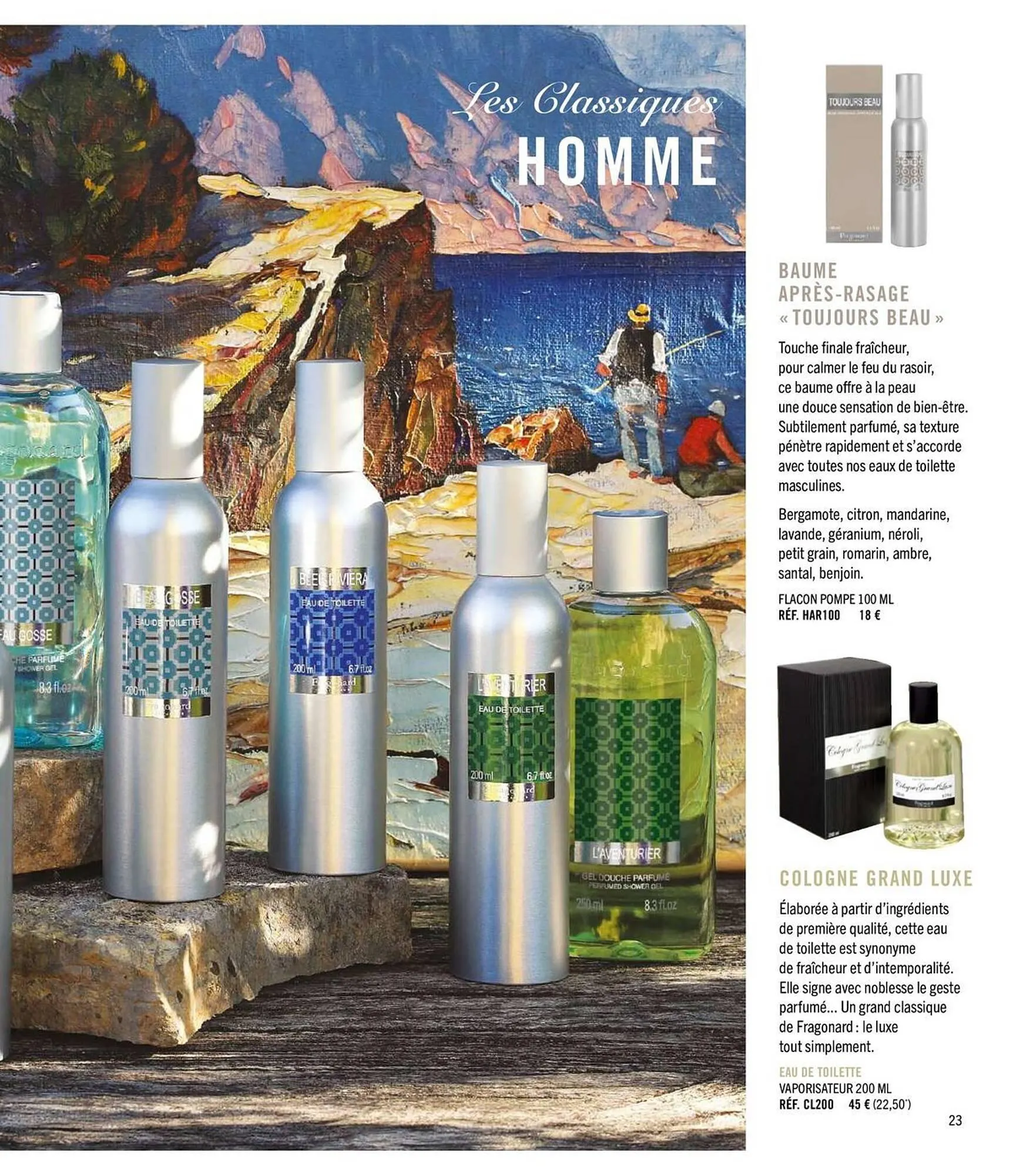 Catalogue Fragonard du 1 avril au 31 décembre 2026 - Catalogue page 23