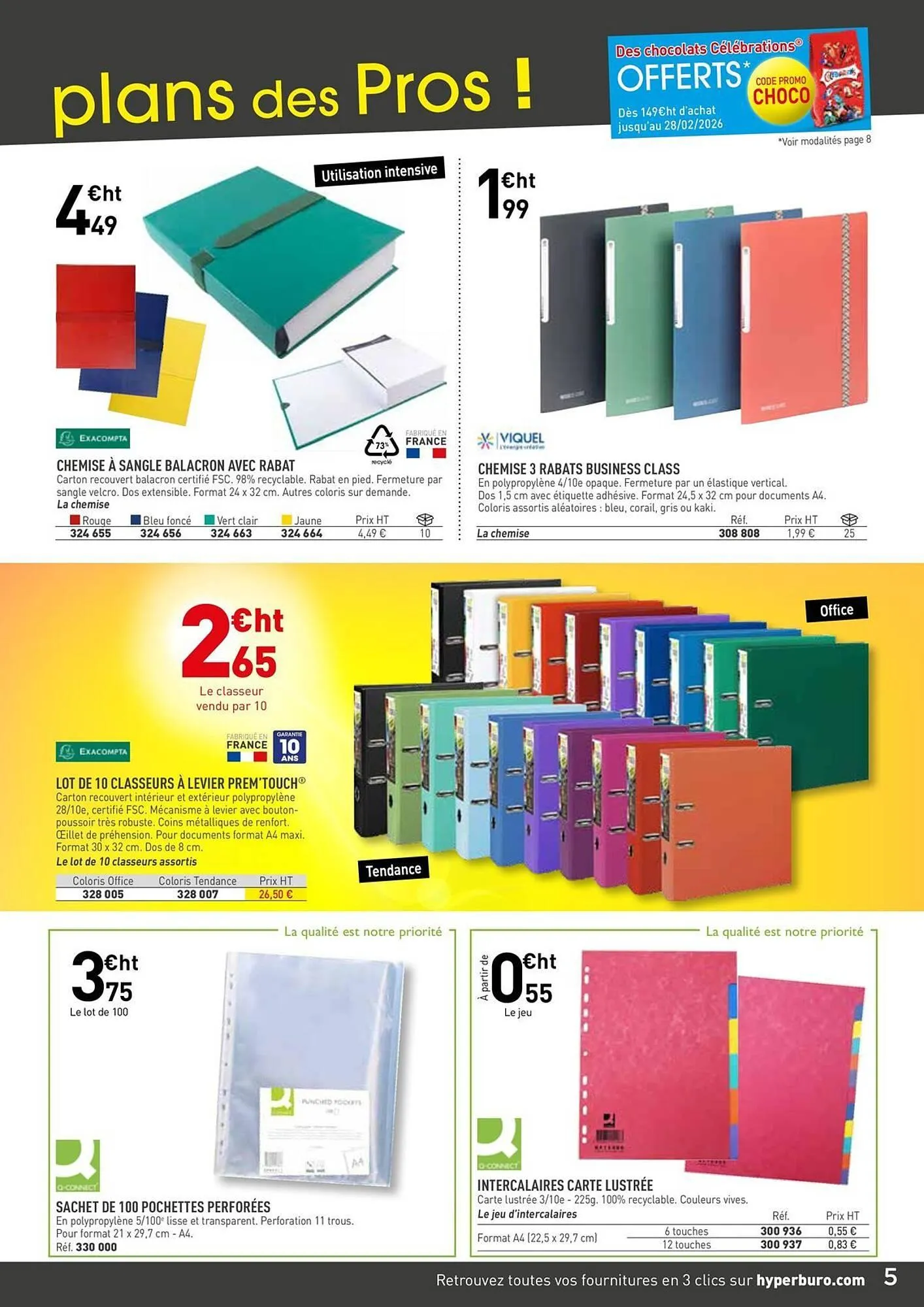 Catalogue Hyperburo du 3 février au 28 février 2026 - Catalogue page 5