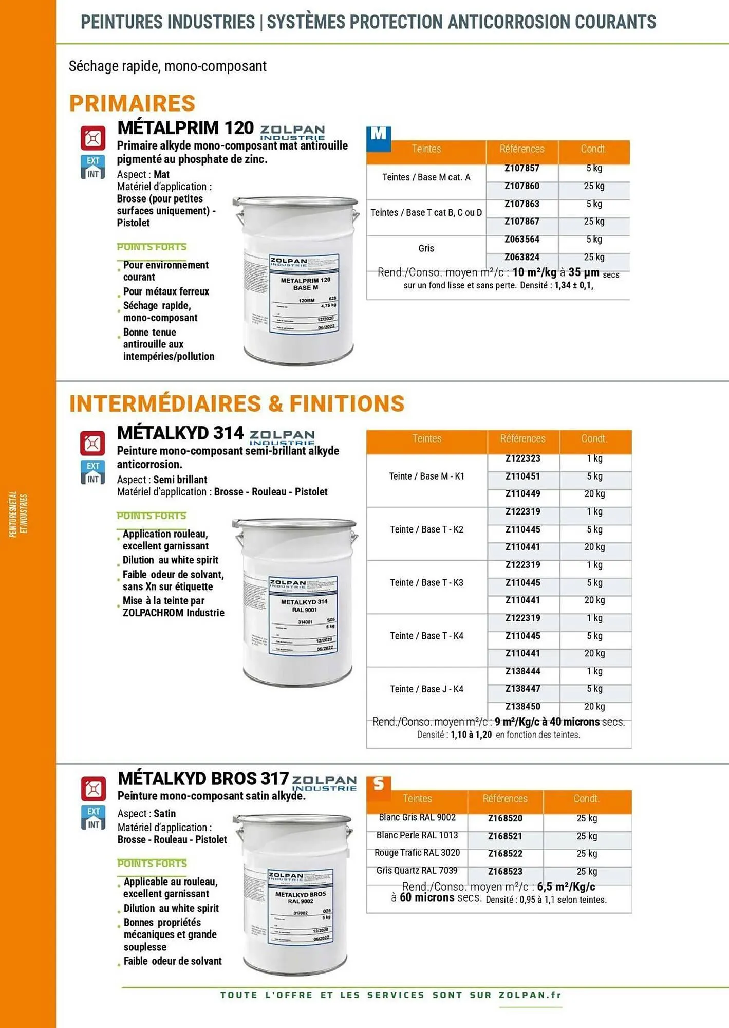 Catalogue Zolpan du 13 janvier au 31 décembre 2025 - Catalogue page 163