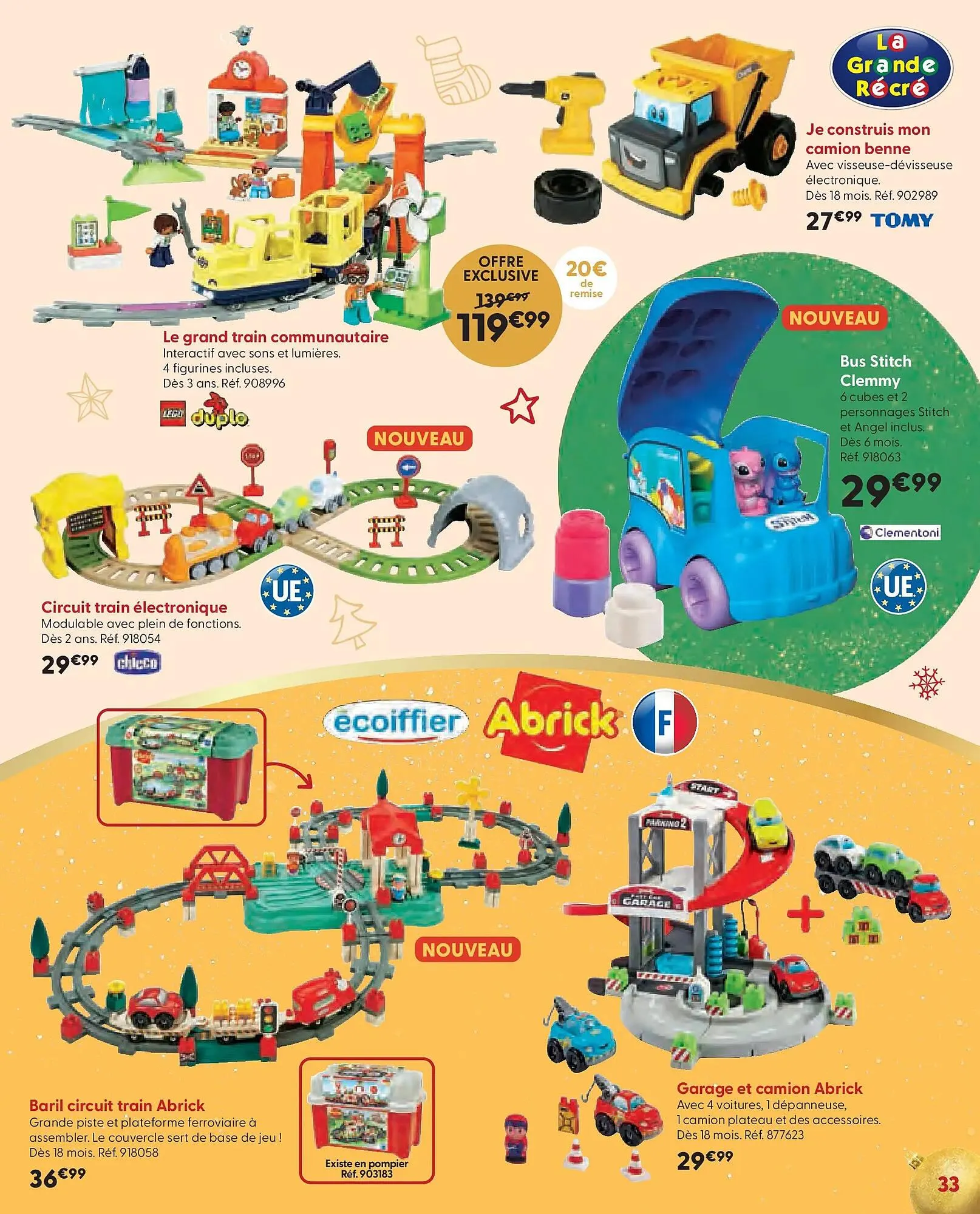 Catalogue La Grande Récré du 15 octobre au 2 décembre 2025 - Catalogue page 33