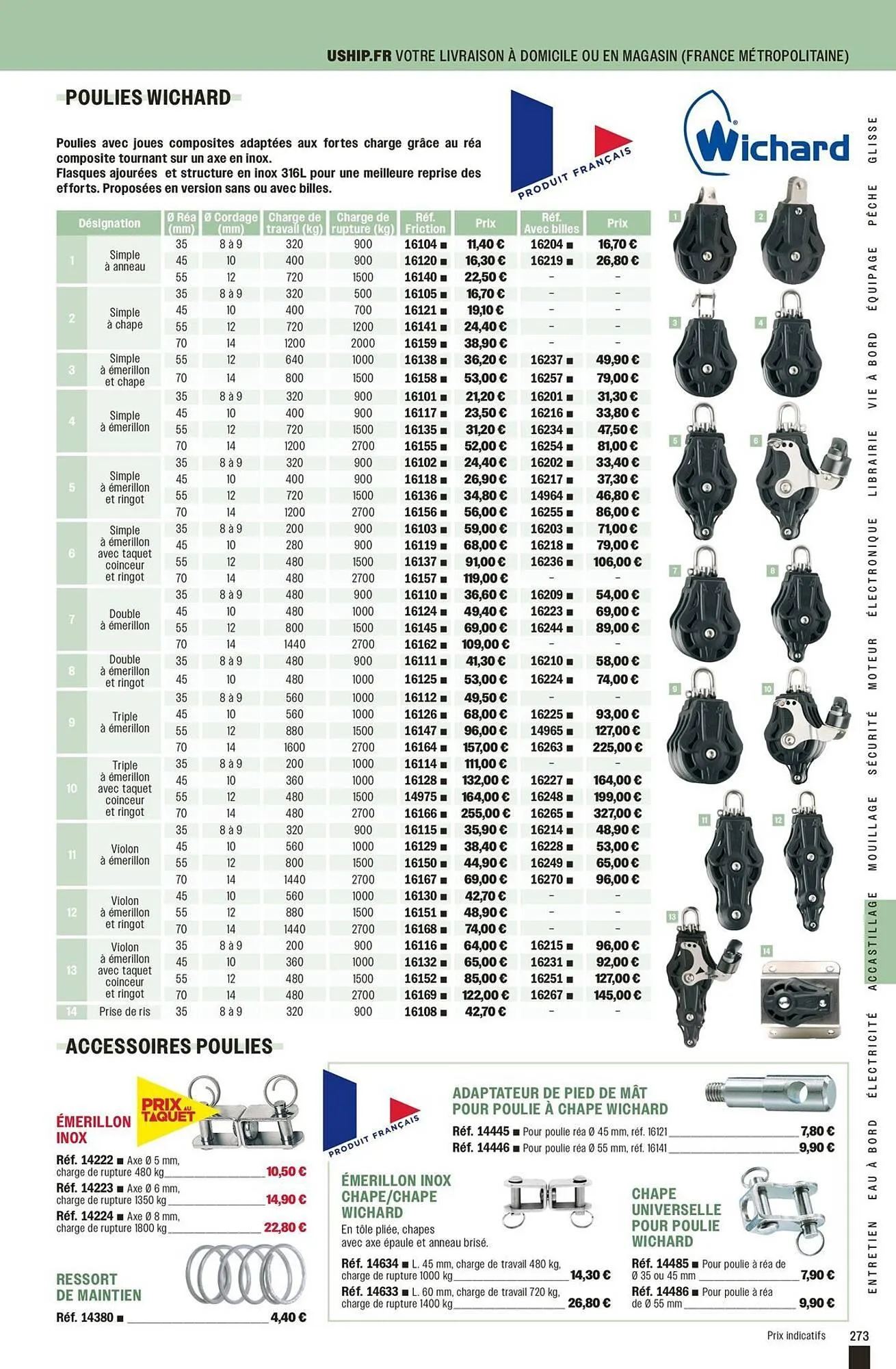 Catalogue Uship du 3 avril au 31 décembre 2026 - Catalogue page 273
