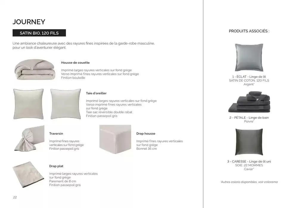 Notre collection Printemps - Ete 2025 du 14 février au 30 août 2025 - Catalogue page 22