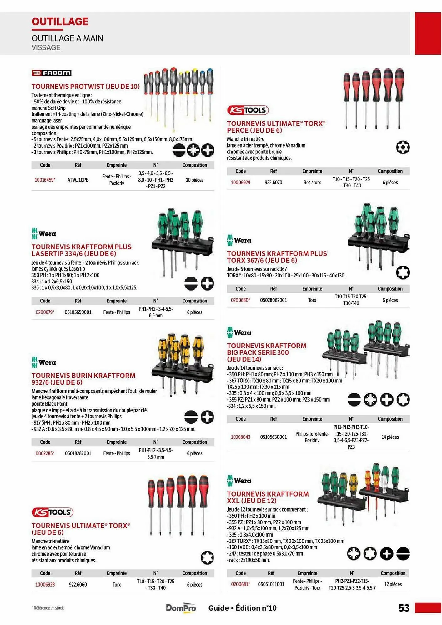 Catalogue DomPro du 5 mai au 30 août 2025 - Catalogue page 53