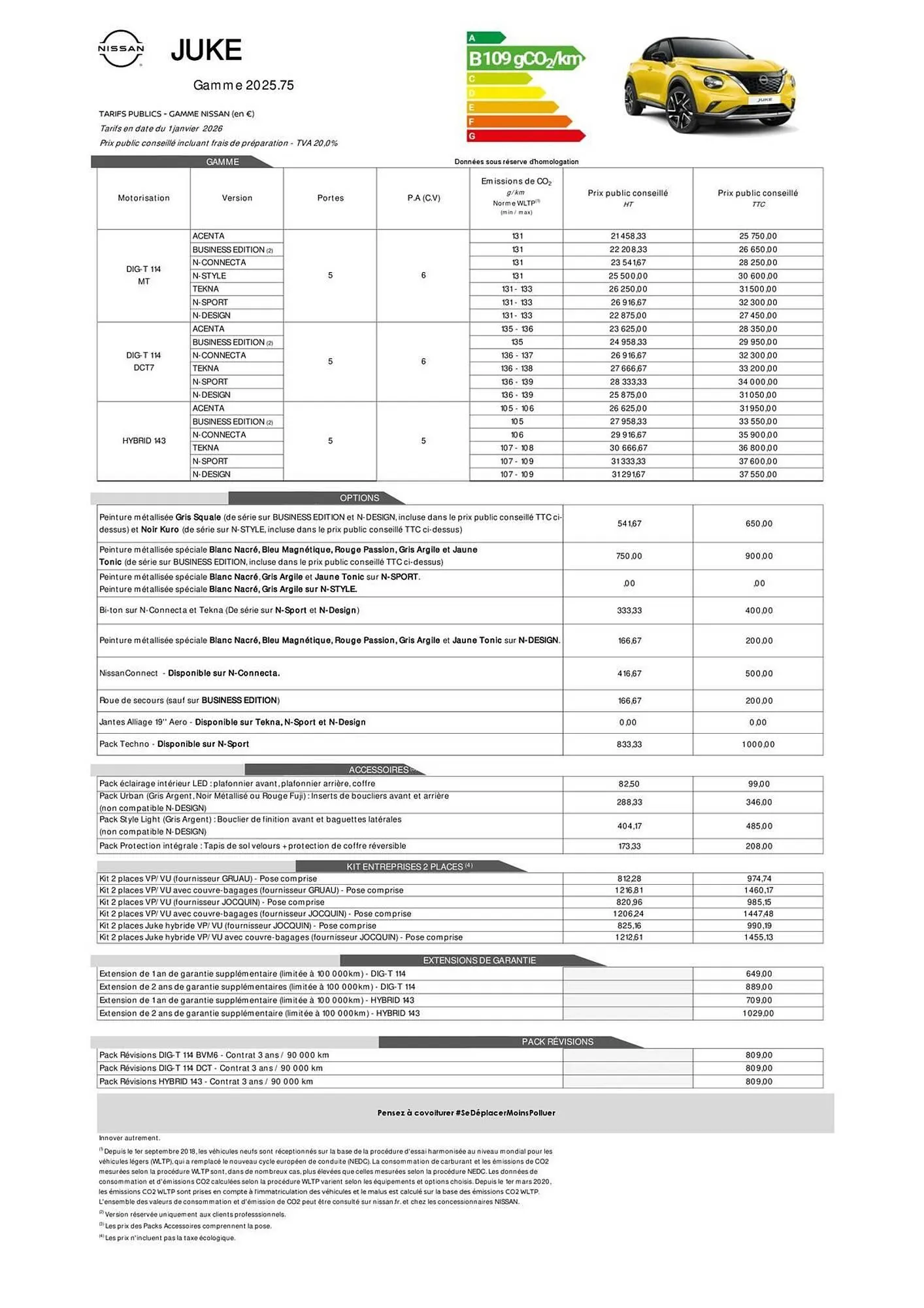 Catalogue Nissan du 6 janvier au 31 mai 2026 - Catalogue page 3