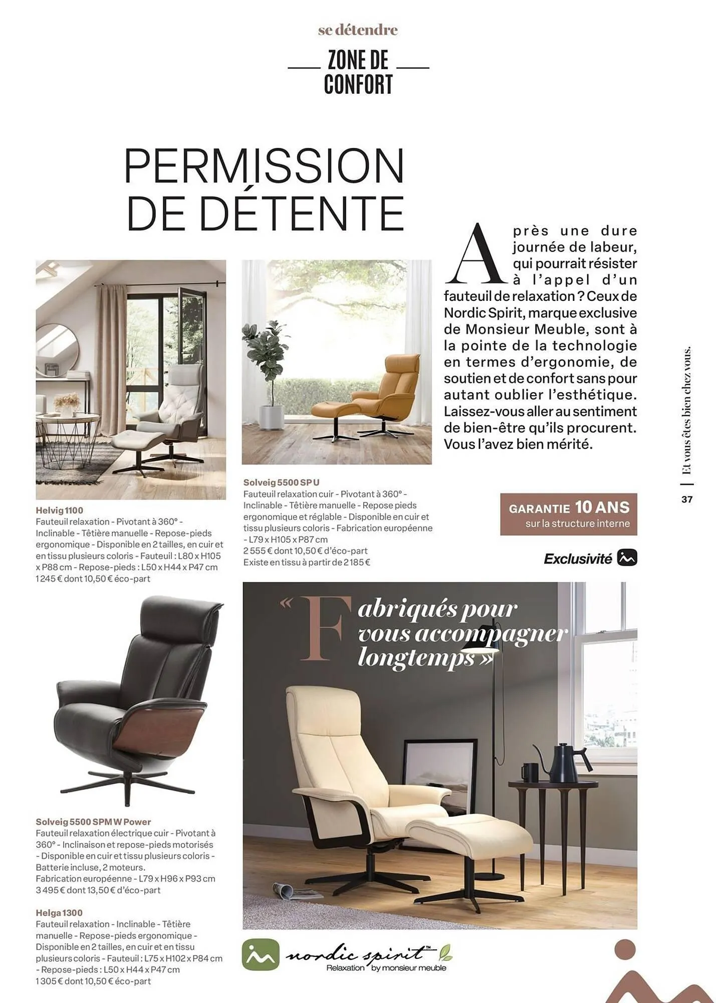 Catalogue monsieur meuble du 16 septembre au 31 mai 2026 - Catalogue page 37