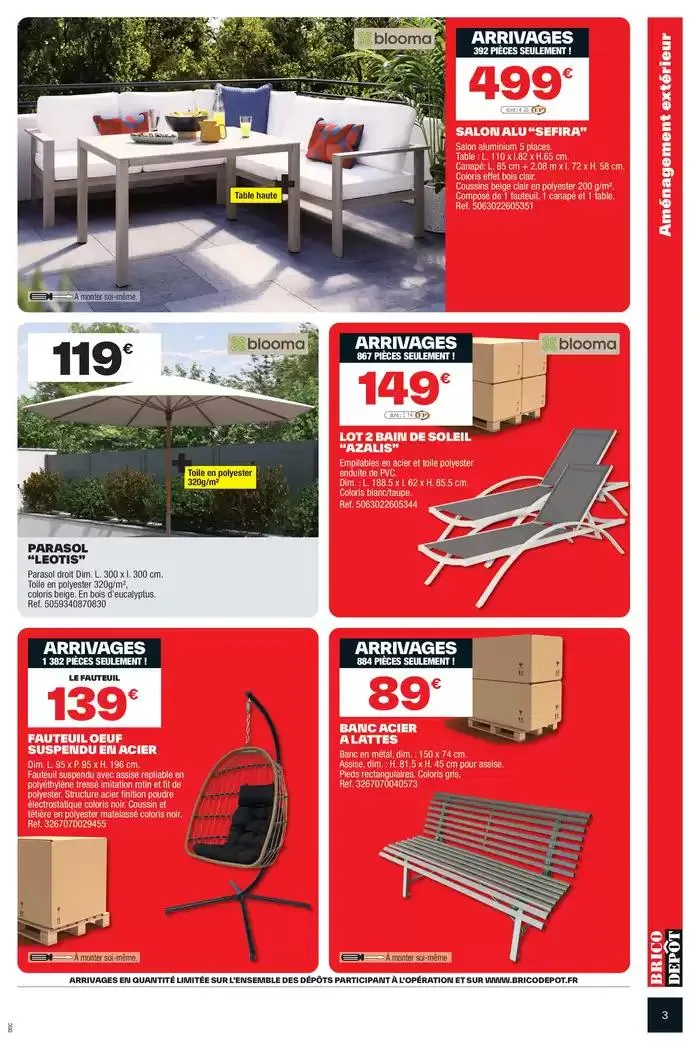 Voyez plus grand avec nos prix dépôt ! du 30 avril au 15 mai 2025 - Catalogue page 3