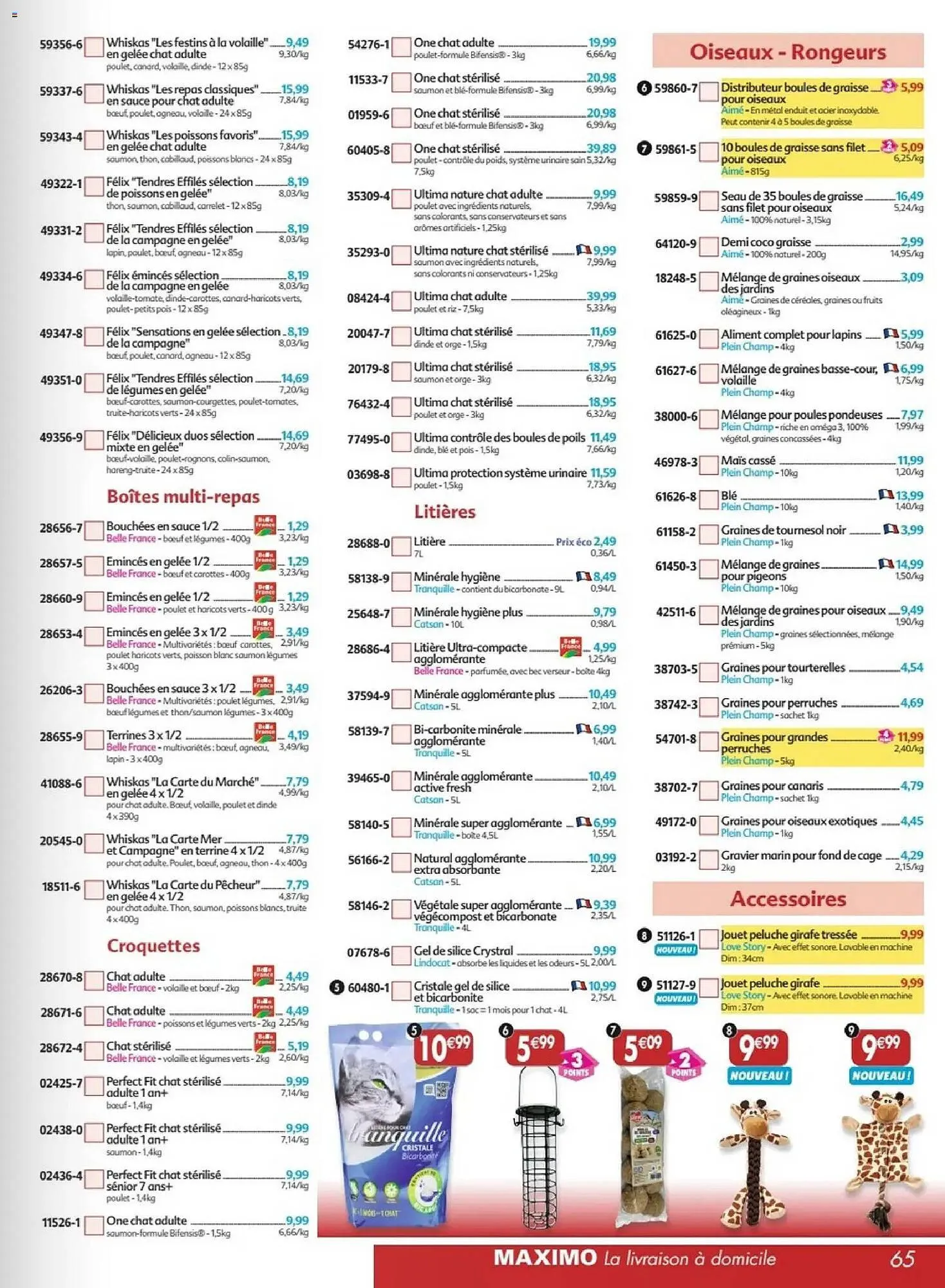 Catalogue Maximo du 23 janvier au 26 février 2026 - Catalogue page 65