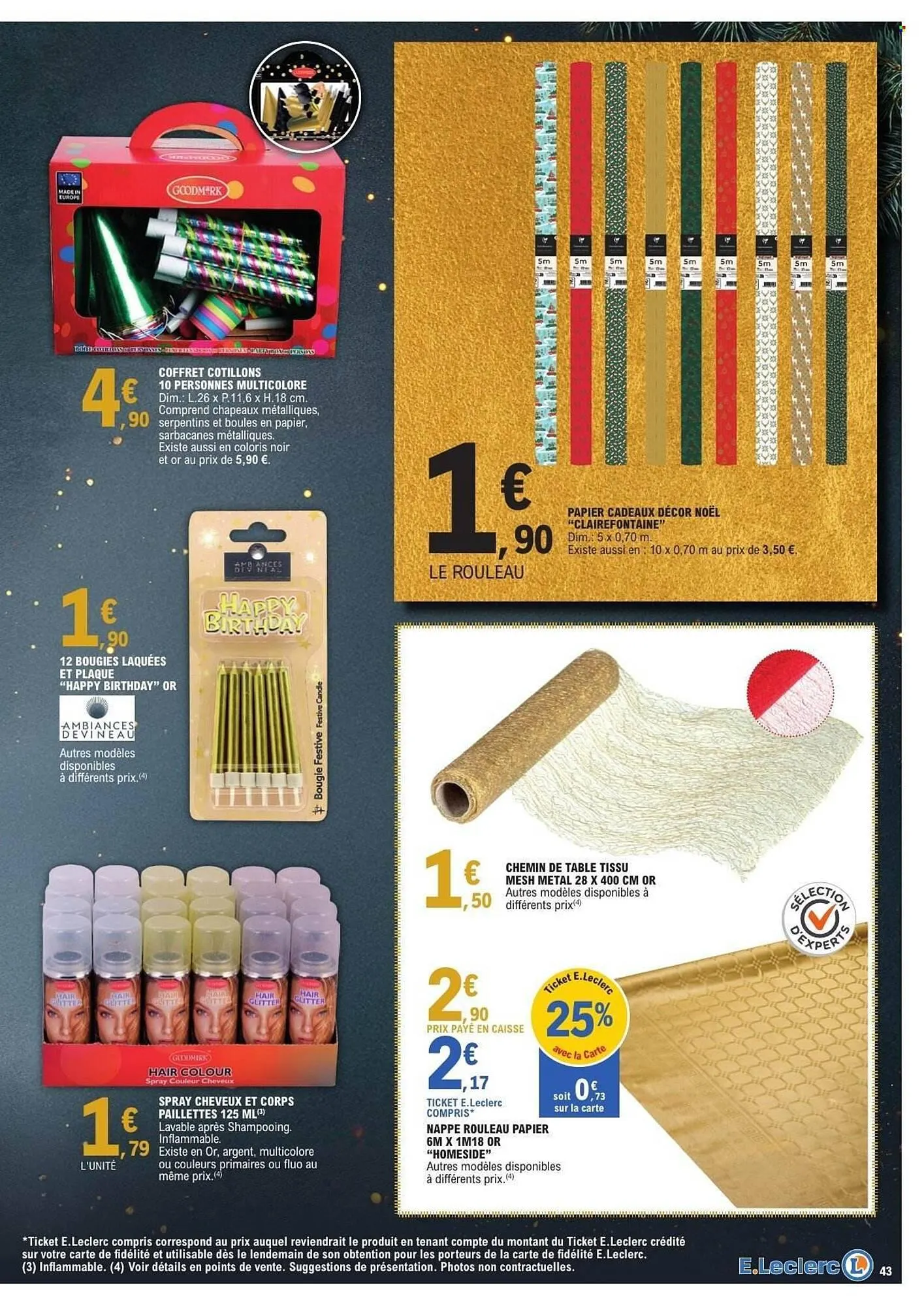 Catalogue E.Leclerc du 9 décembre au 20 décembre 2025 - Catalogue page 43