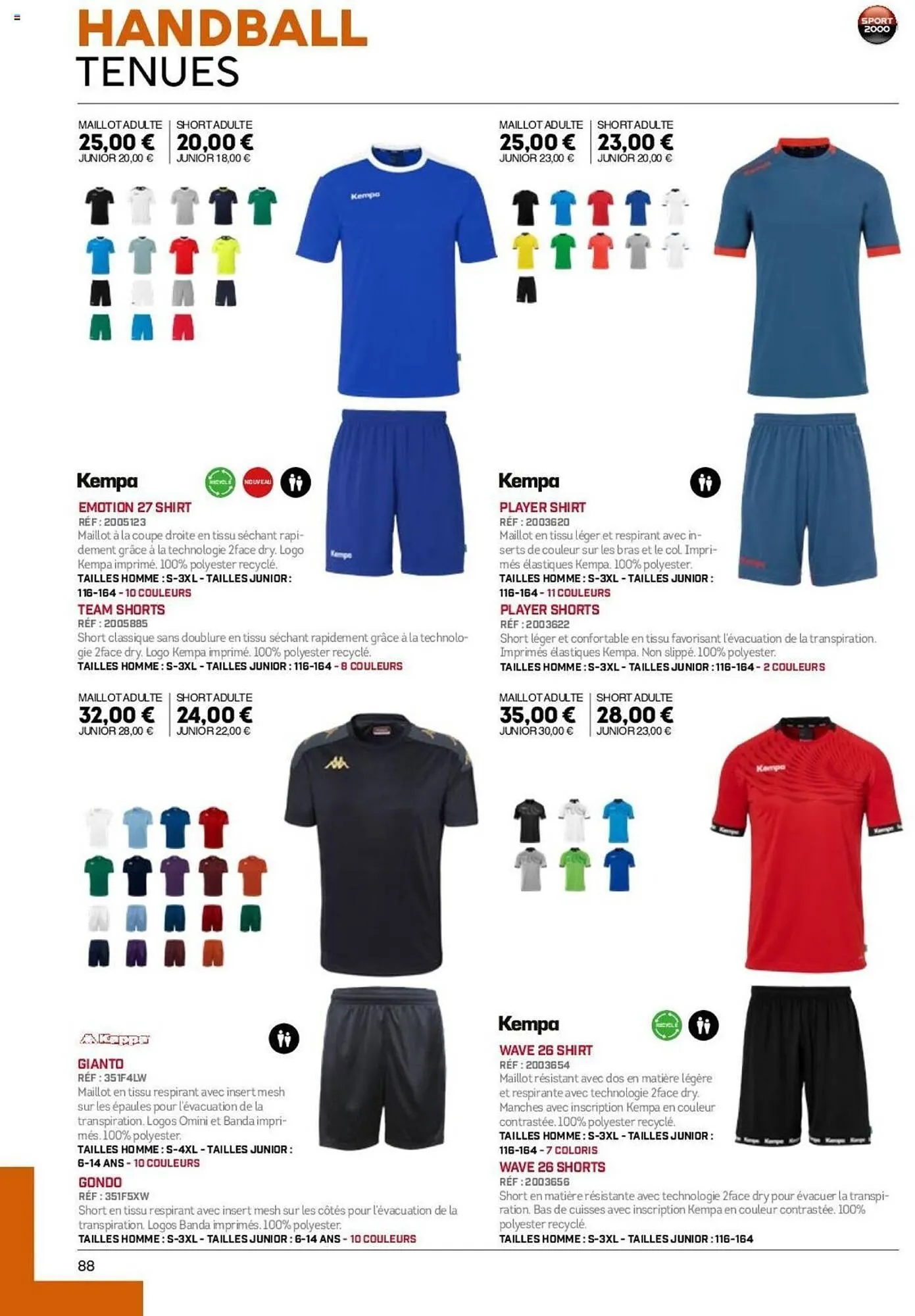 Catalogue Sport 2000 du 28 mai au 31 décembre 2025 - Catalogue page 74