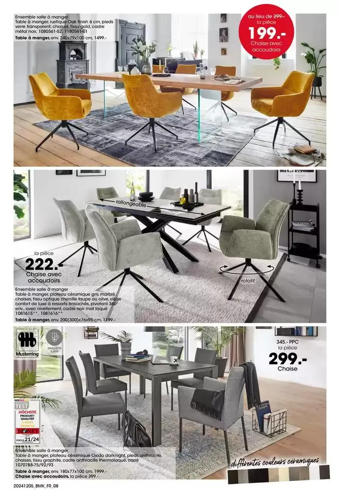SALON DE LA CUISINE CHEZ MÖBEL MARTIN du 5 décembre au 15 décembre 2024 - Catalogue page 8
