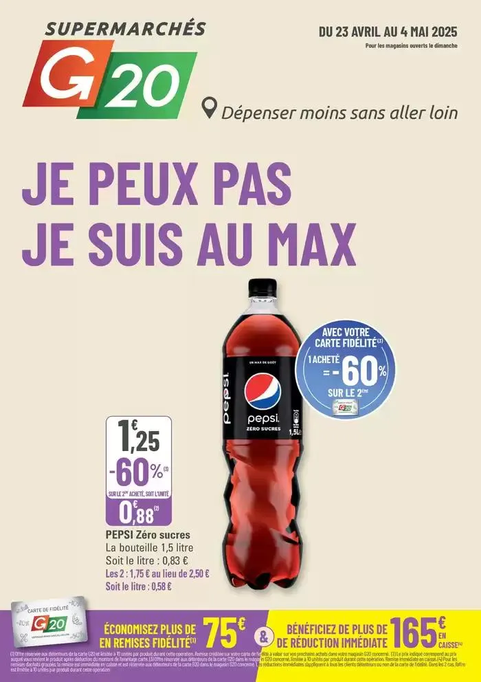JE PEUX PAS JE SUIS AU MAX - 1