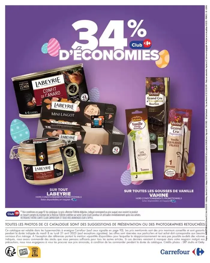 JOYEUSES PÂQUES & MEILLEURS PRIX du 8 avril au 21 avril 2025 - Catalogue page 2