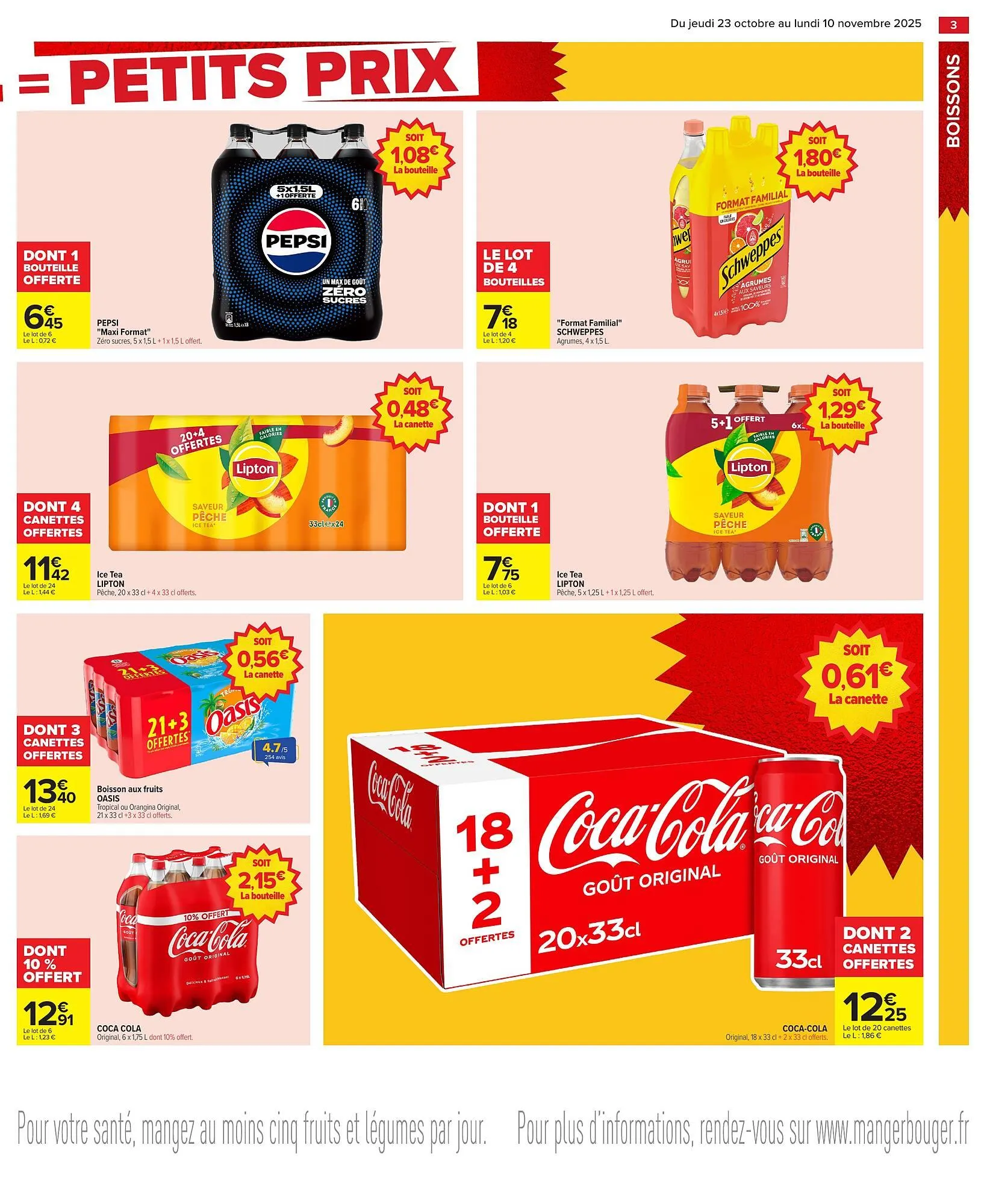 Catalogue Carrefour du 23 octobre au 10 novembre 2025 - Catalogue page 5