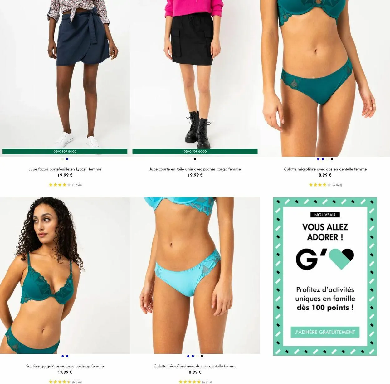 Gémo Catalogue actuel du 24 juillet au 6 août 2024 - Catalogue page 4