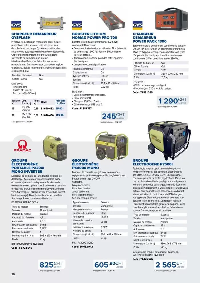 Équipez-vous pour l'hiver automne-hiver 2024-25 du 2 octobre au 31 mars 2025 - Catalogue page 28