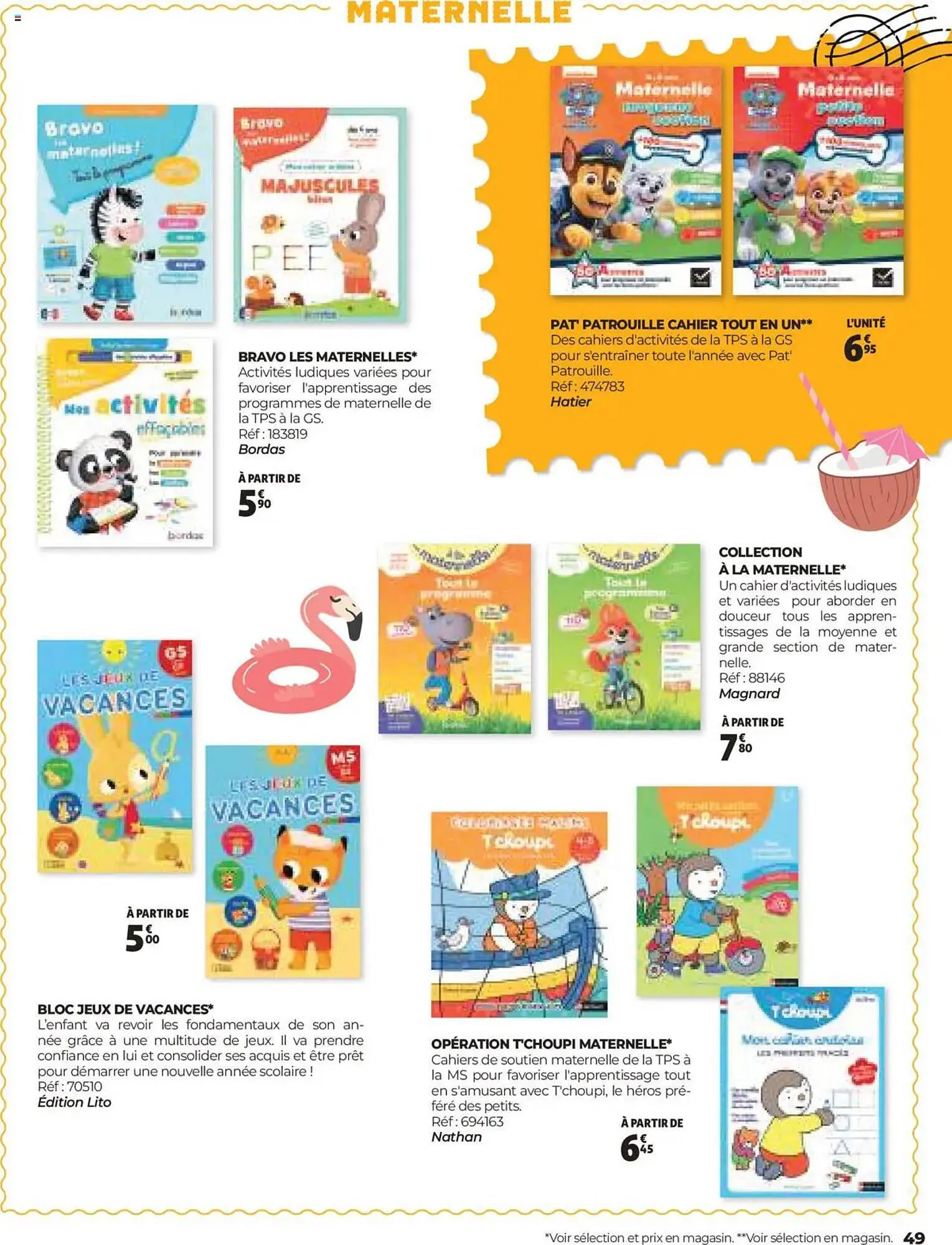 Catalogue Auchan du 25 juin au 31 août 2025 - Catalogue page 49