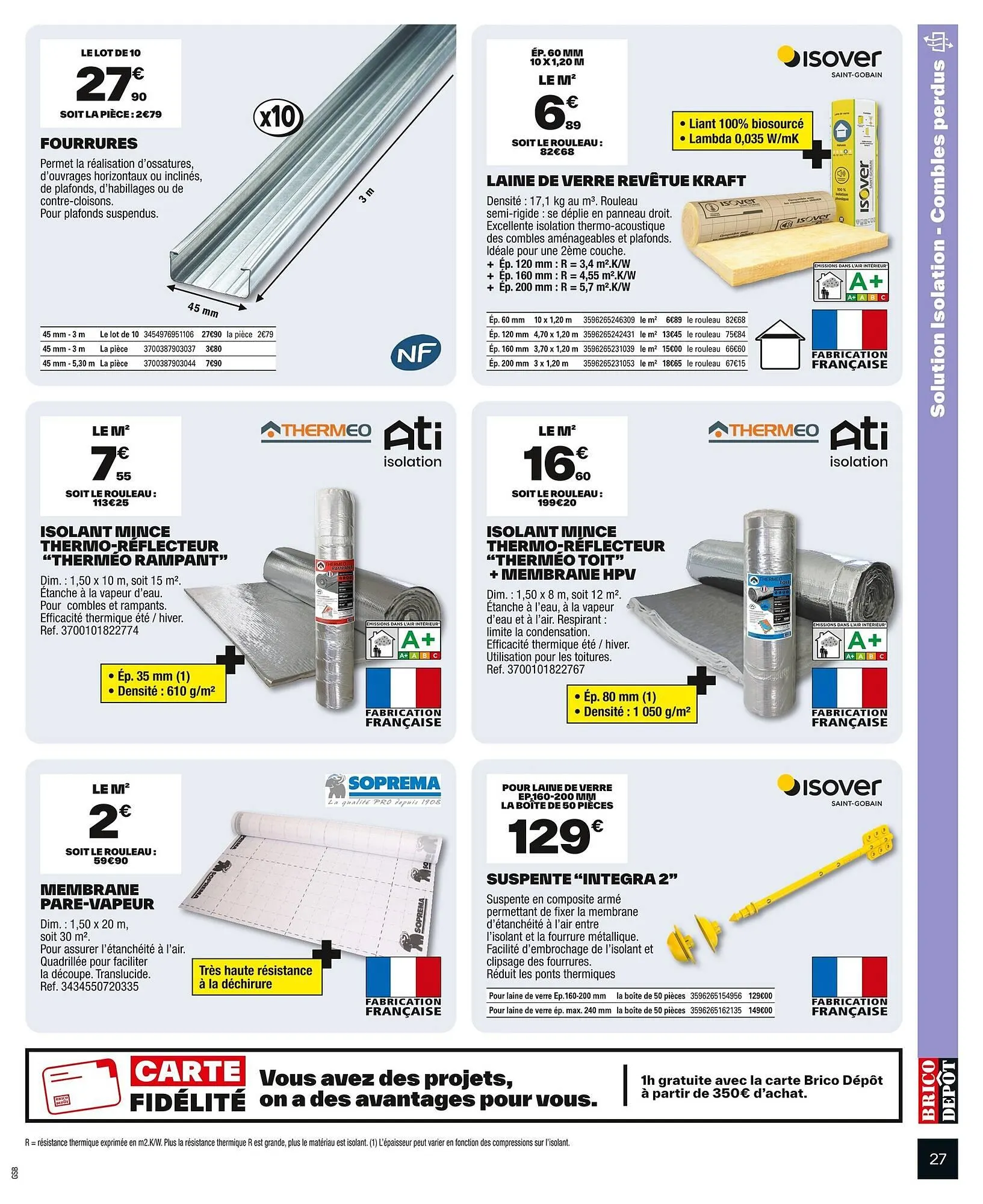 Catalogue Brico Dépôt du 20 juin au 3 juillet 2025 - Catalogue page 27