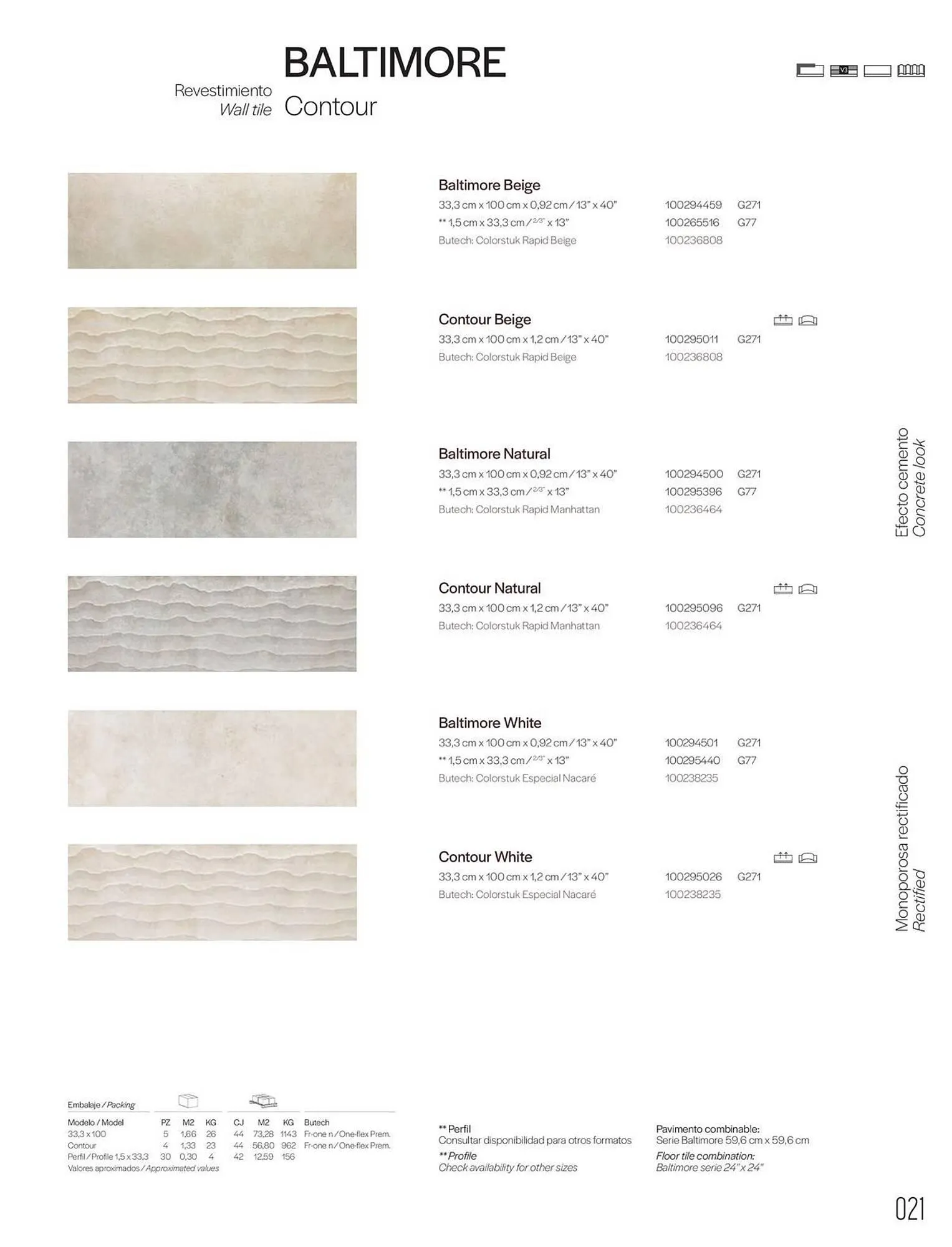 Catalogue Porcelanosa du 27 janvier au 31 décembre 2025 - Catalogue page 23