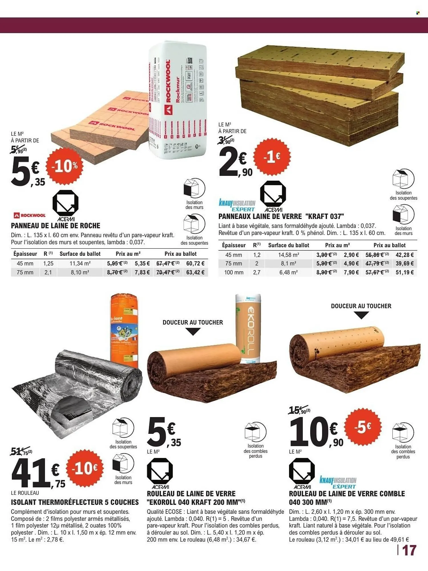 Catalogue E.Leclerc Brico du 21 octobre au 8 novembre 2025 - Catalogue page 17