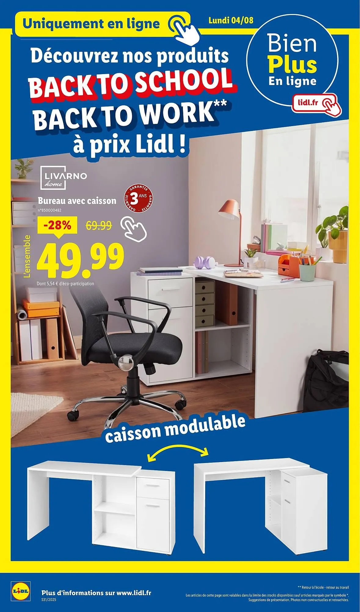 Catalogue Lidl du 31 juillet au 6 août 2025 - Catalogue page 64