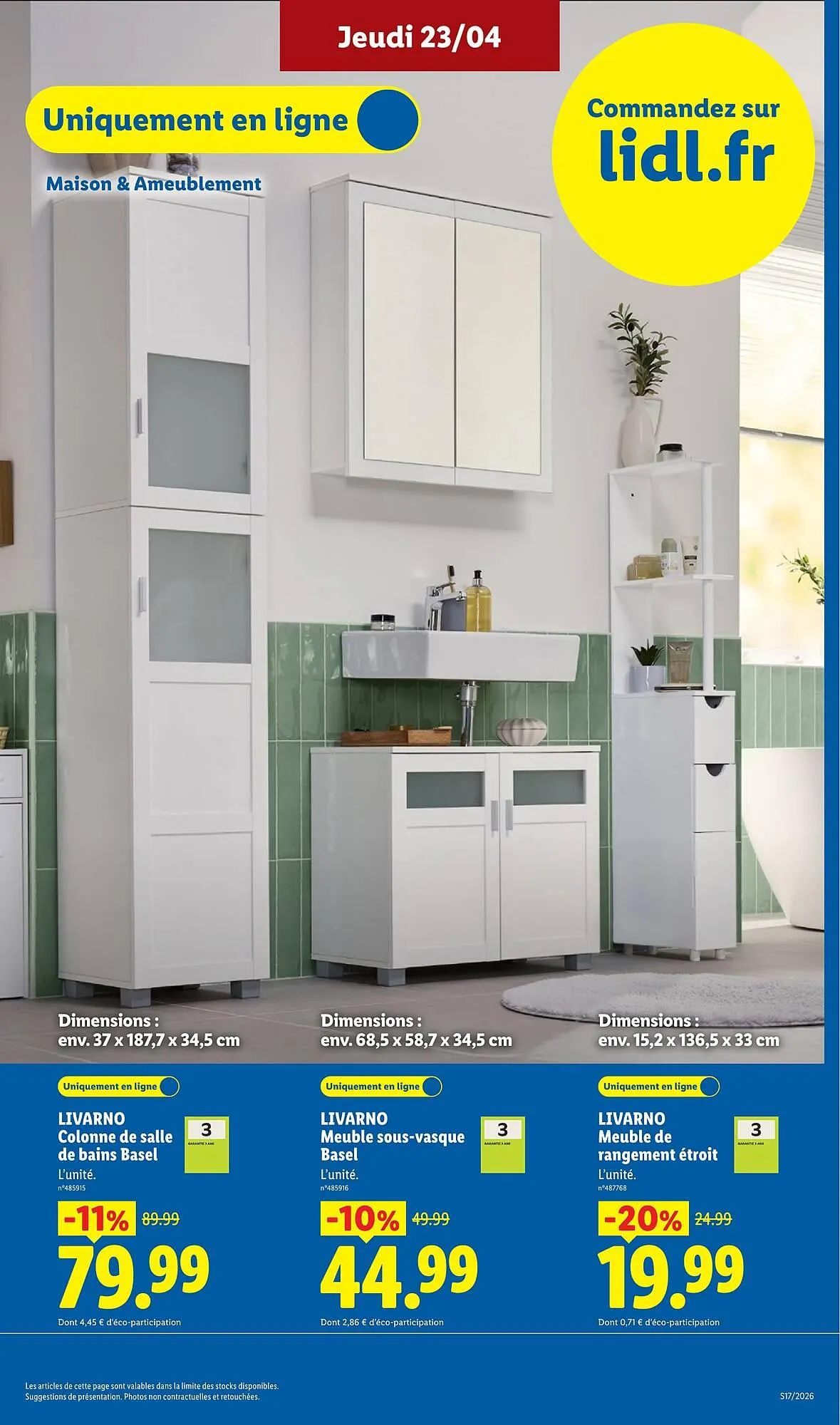 Catalogue Lidl du 23 avril au 29 avril 2026 - Catalogue page 43