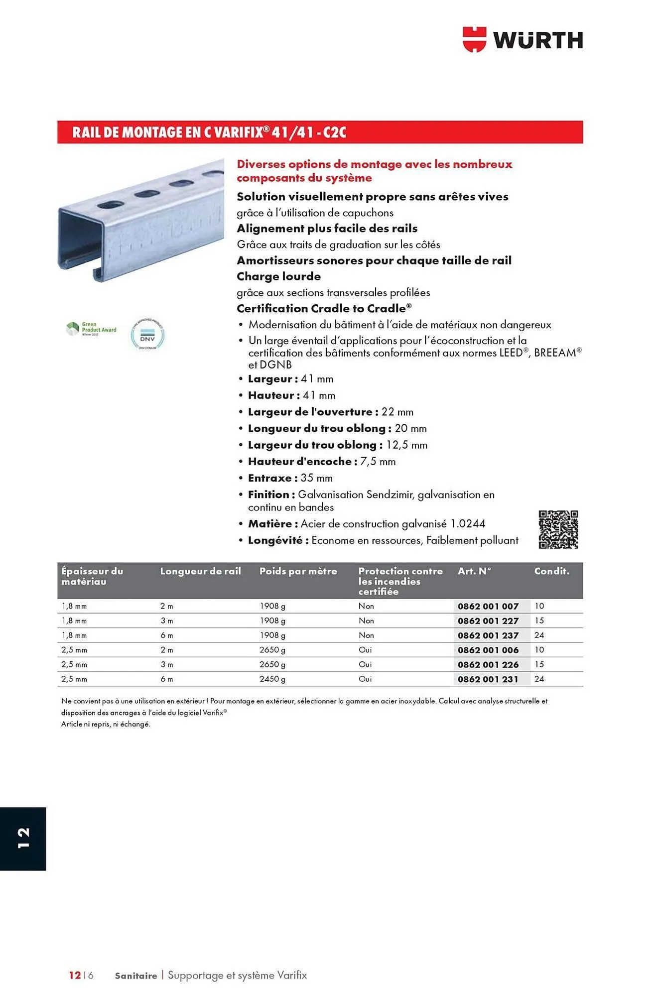 Catalogue Würth du 12 mai au 31 décembre 2025 - Catalogue page 1550