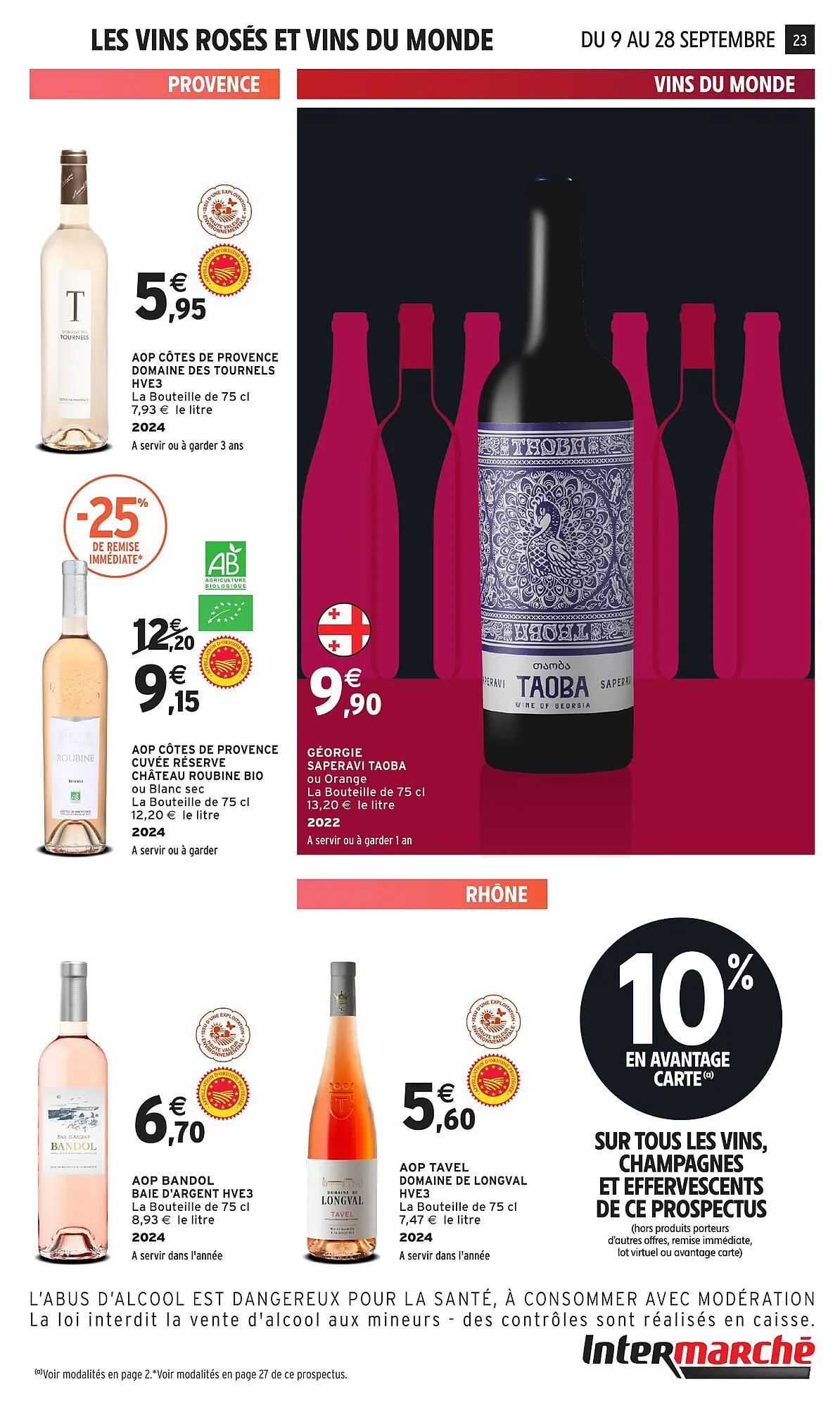 catalogue Intermarché du 9 septembre au 28 septembre 2025 - Catalogue page 23